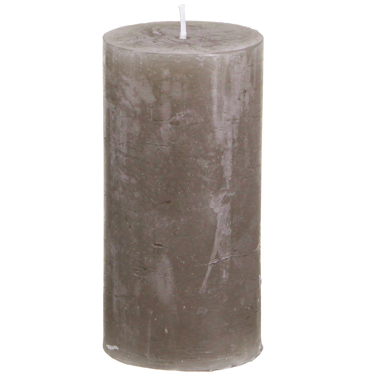 Florists Products Stumpenkerze Rustikale Deko-Stumpenkerzen mit strukturierter, 4 Stück