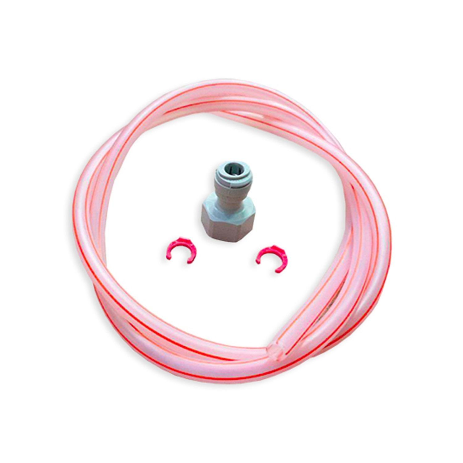 ich-zapfe Bierzapfanlage Bierschlauch John Guest komplett - 3/8" und 5/8" Aufschraub-Verbinder