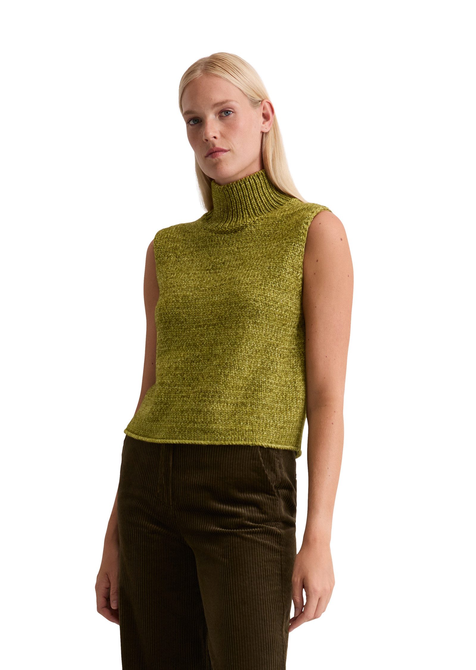 Marc O'Polo Stehkragenpullover aus reiner Merinowolle