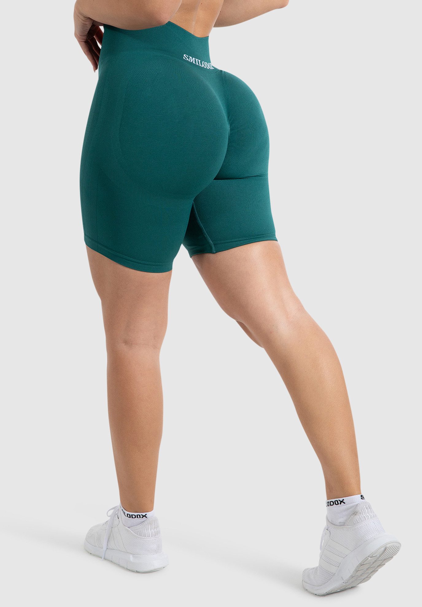Smilodox Shorts Maria Solid, Radlerhose mit Scrunch Effekt für Sport, Allta günstig online kaufen