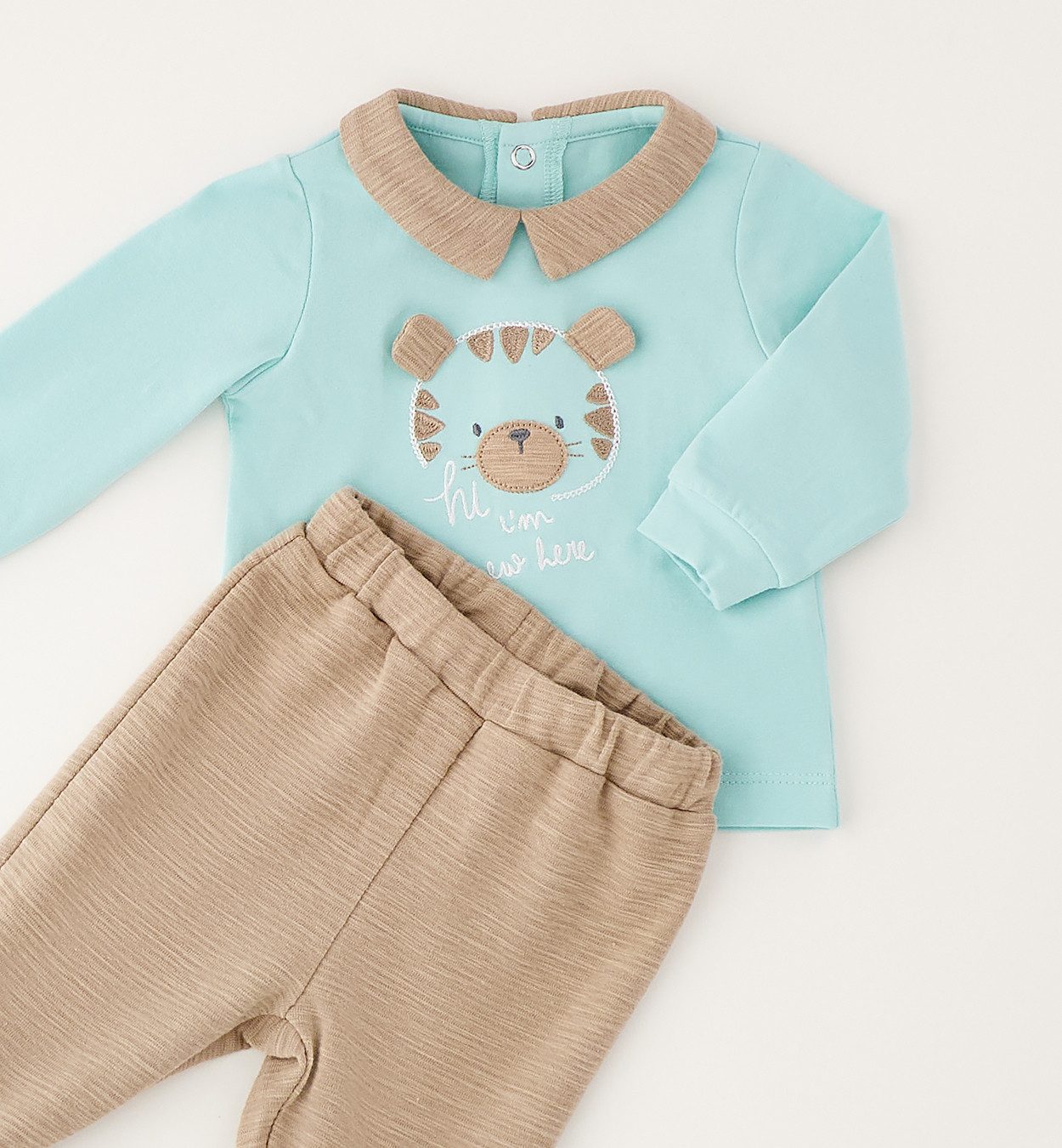 iDO Strampler BABY BOY TWO PIECES SET