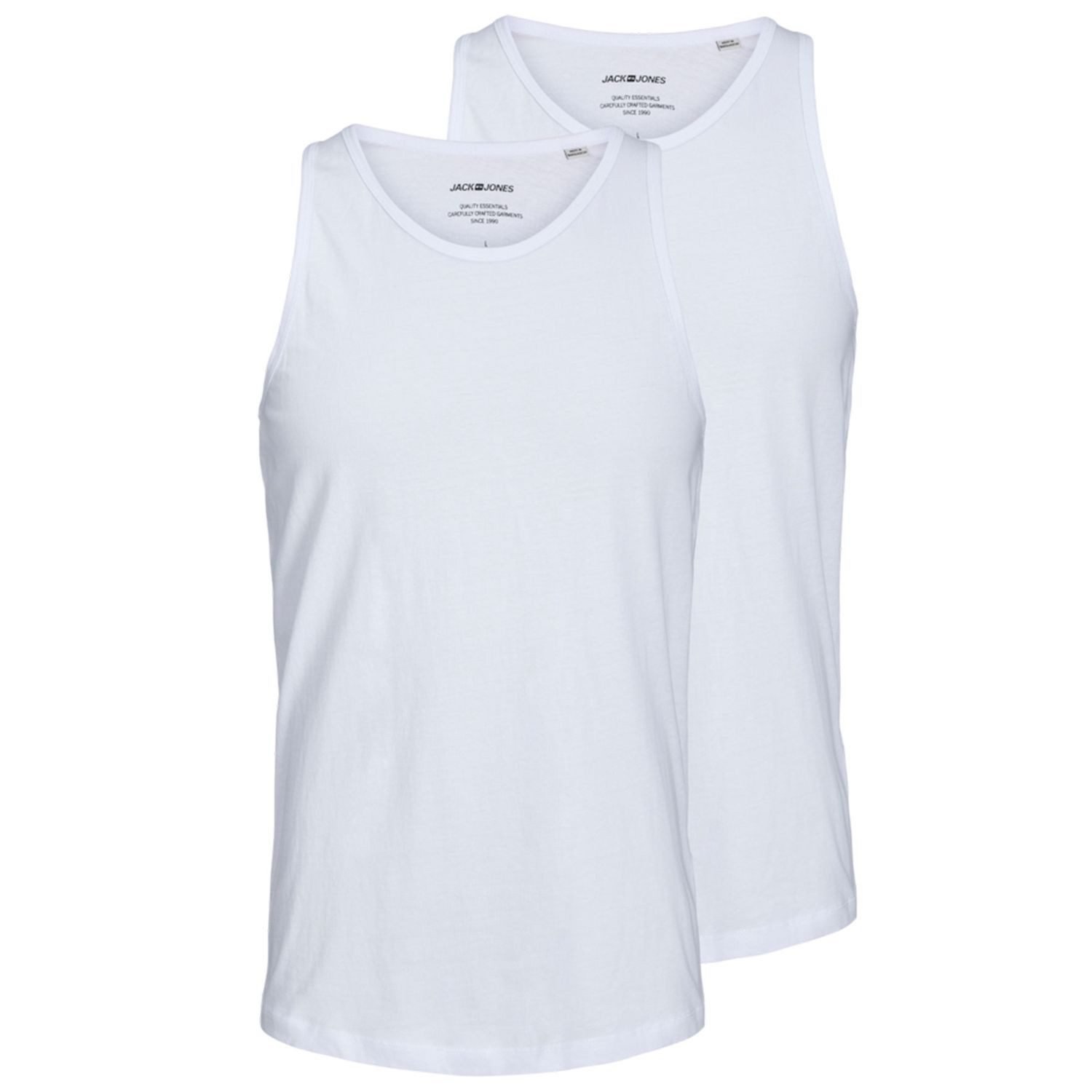Jack & Jones Herren V-Neck T-Shirt JACBASIC 2er PACK - Regular Fit günstig online kaufen