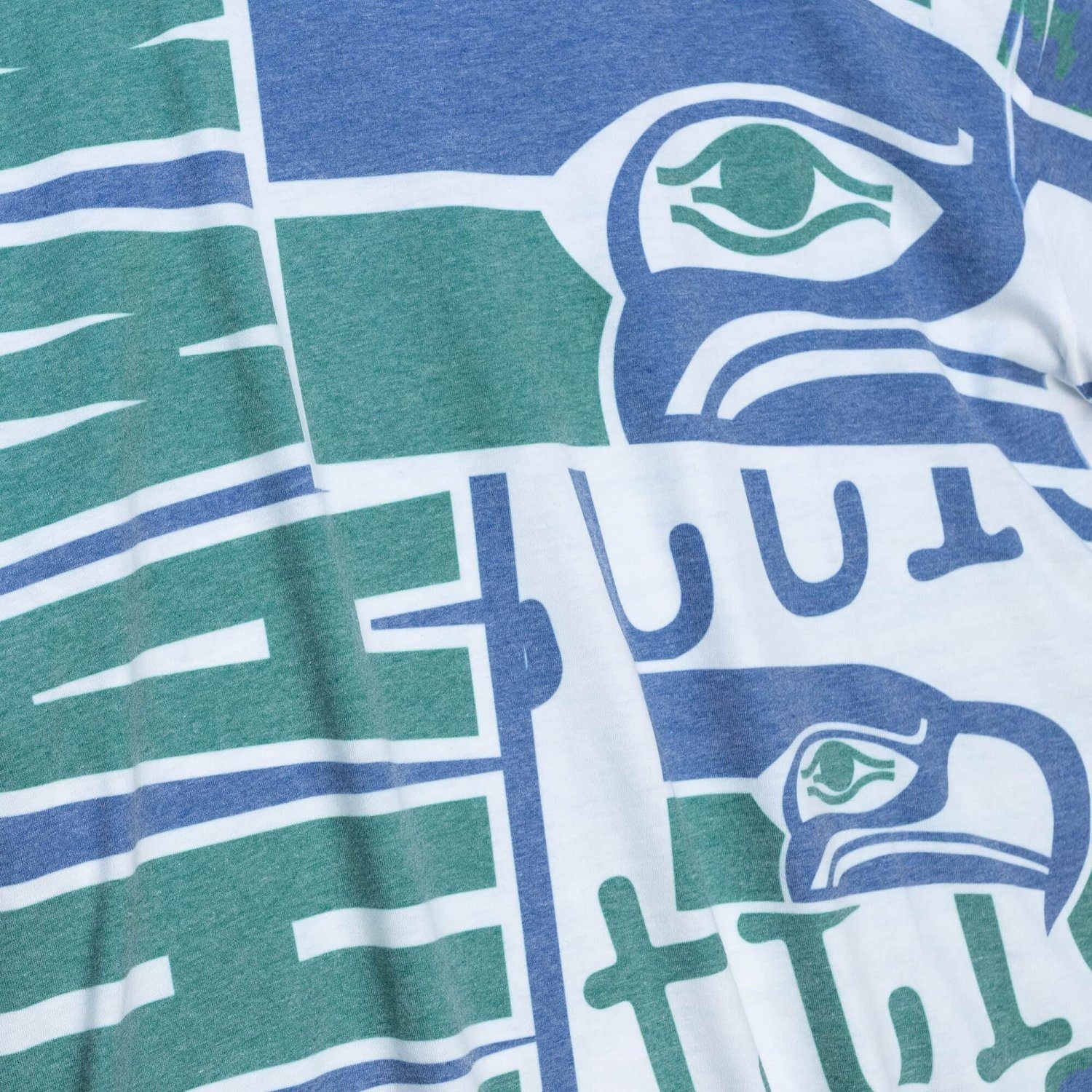 Herren Shirts Mitchell & Ness Print-Shirt JUMBOTRON Seattle Seahawks