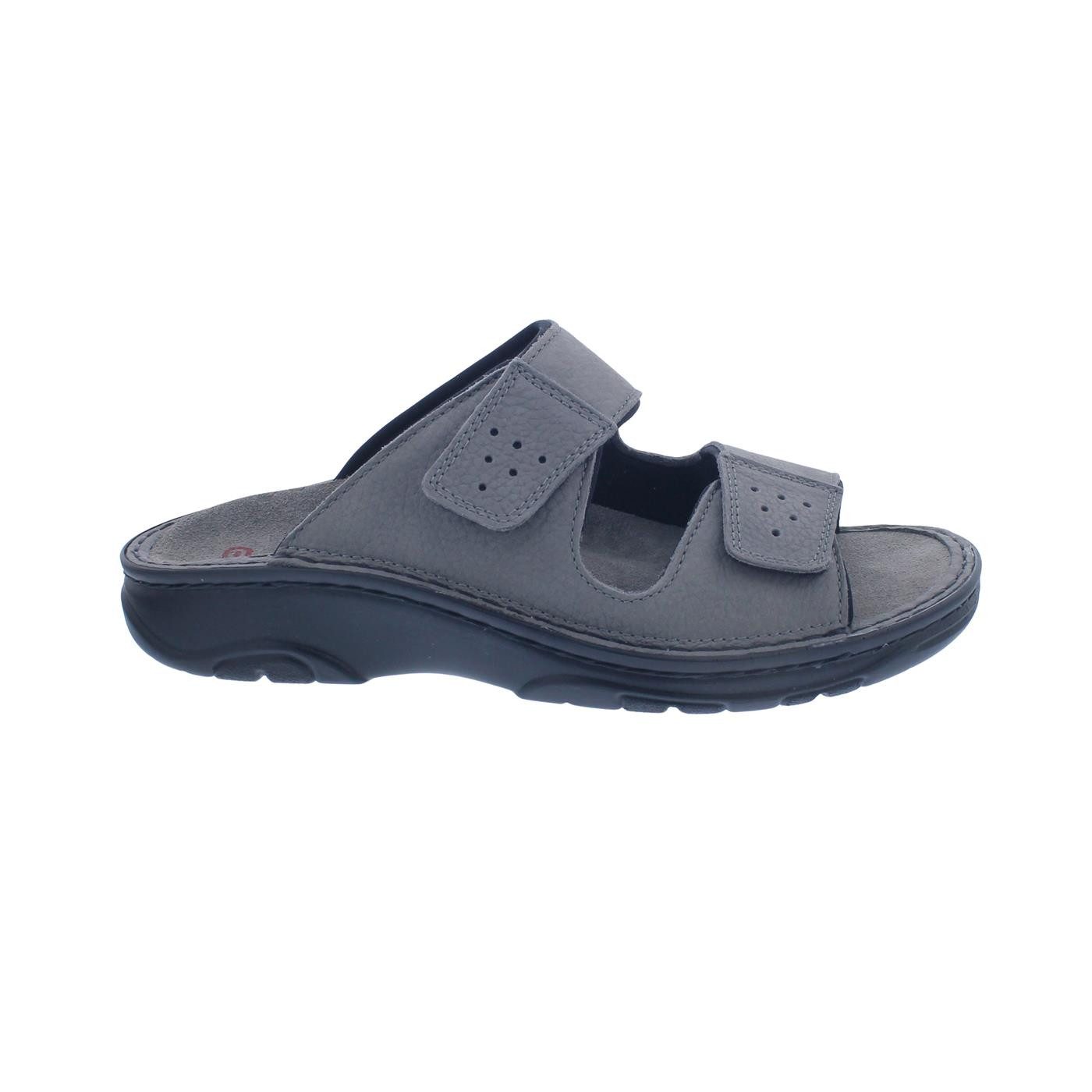 BERKEMANN Berkemann Tobias, Wechselfußbett, grau, Nubuk, Weite G-J 5801-980 Pantolette