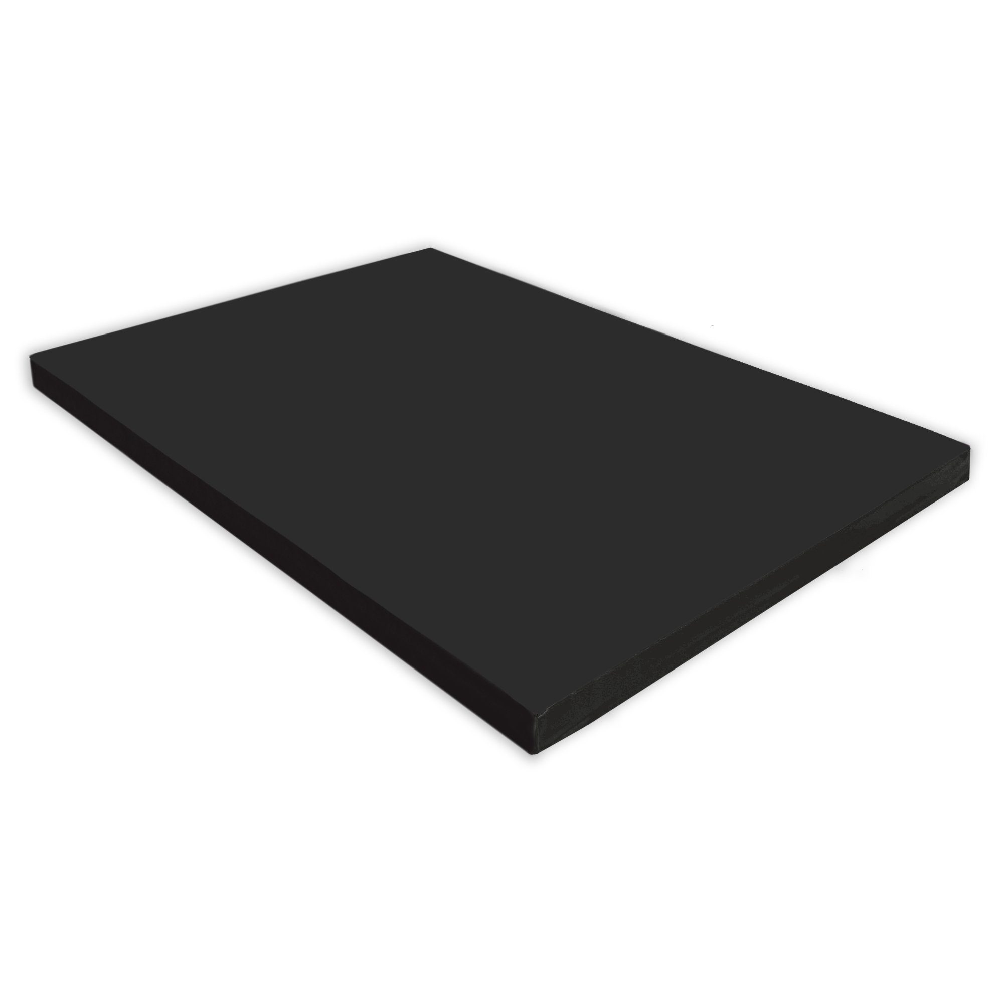 NiroSport Weichbodenmatte Turnmatte Gymnastikmatte Schutzmatte Fitnessmatte 150x100x8cm (1er-Pack), abwaschbar, robust schwarz