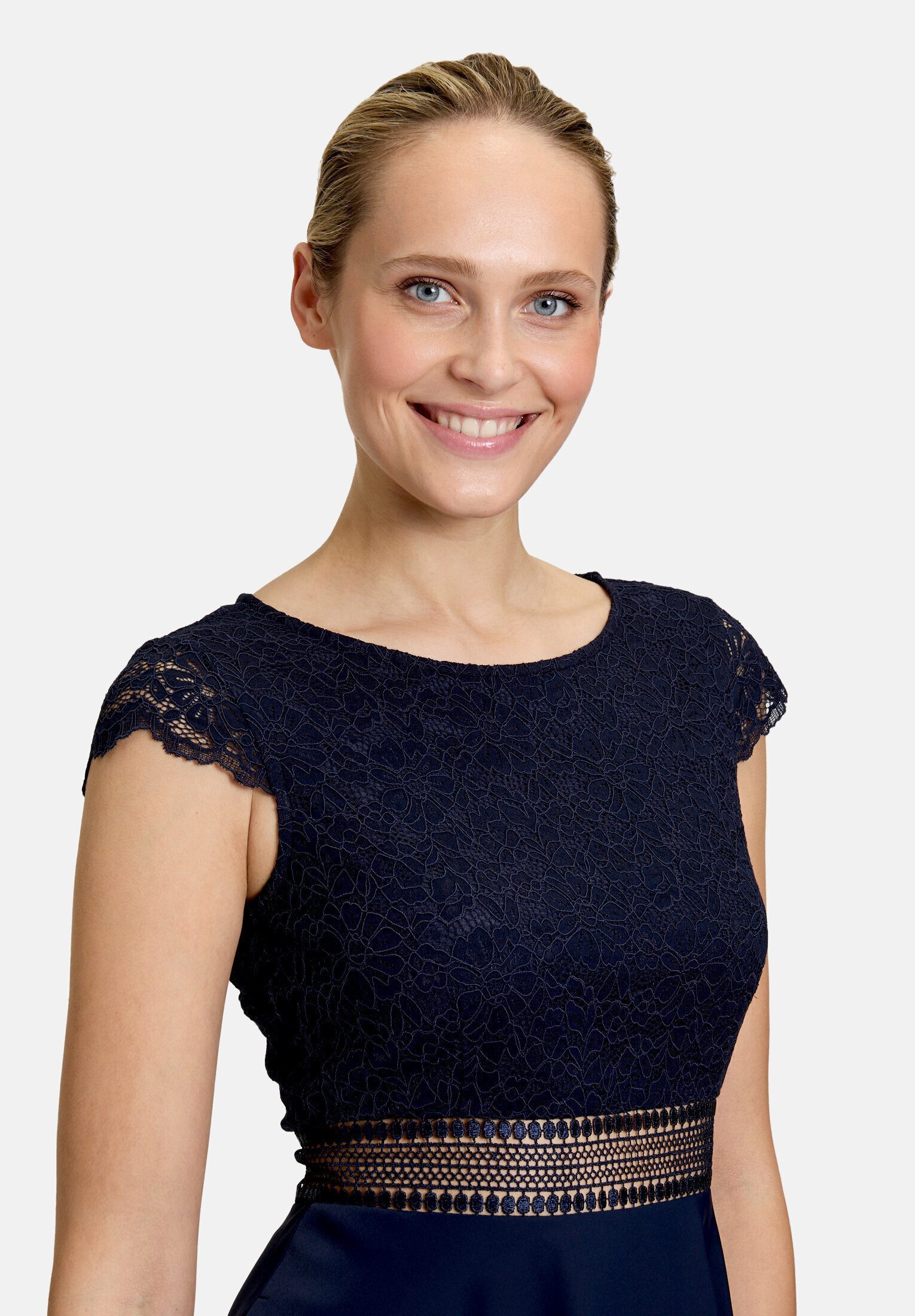 Vera Mont Abendkleid Damen mit Spitze Spitze