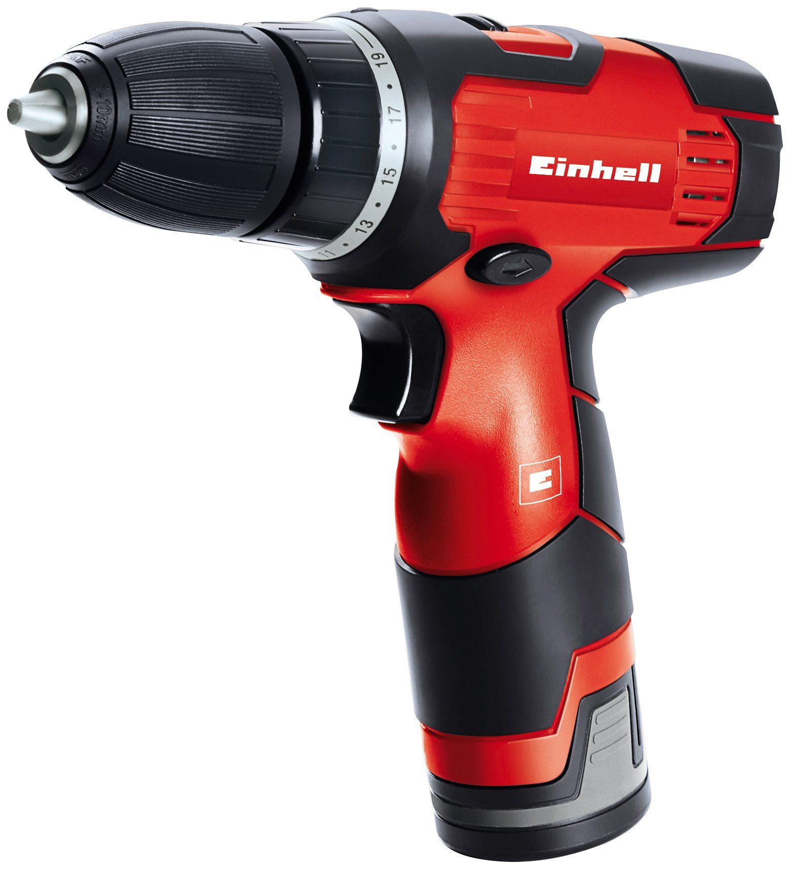 Einhell Akku-Bohrschrauber TH-CD 12-2 Li, max. 1300 U/min, inkl. Akku, Schnellladegerät und Koffer