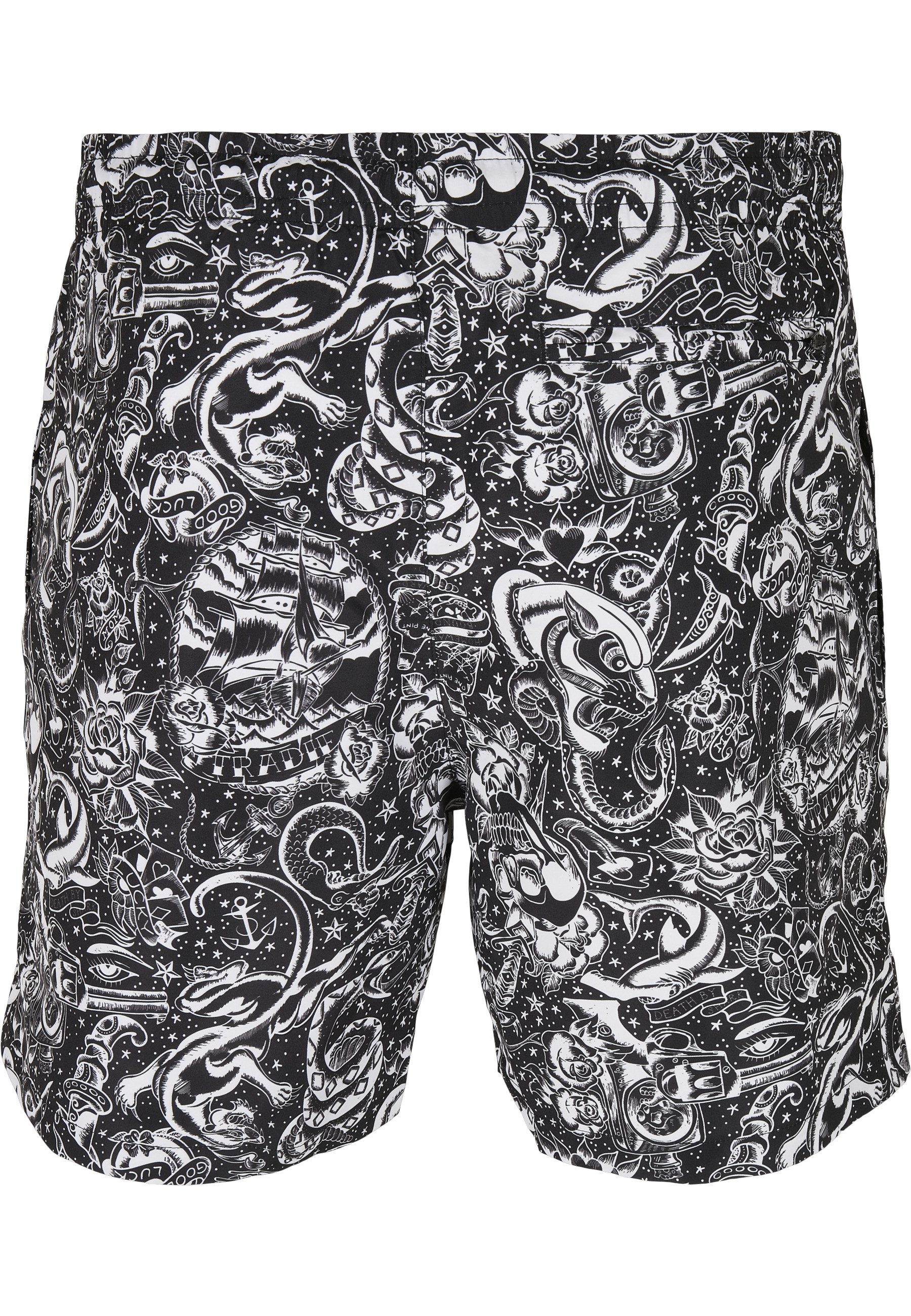 URBAN CLASSICS Badeshorts Urban Classics Herren Pattern Swim Shorts günstig online kaufen