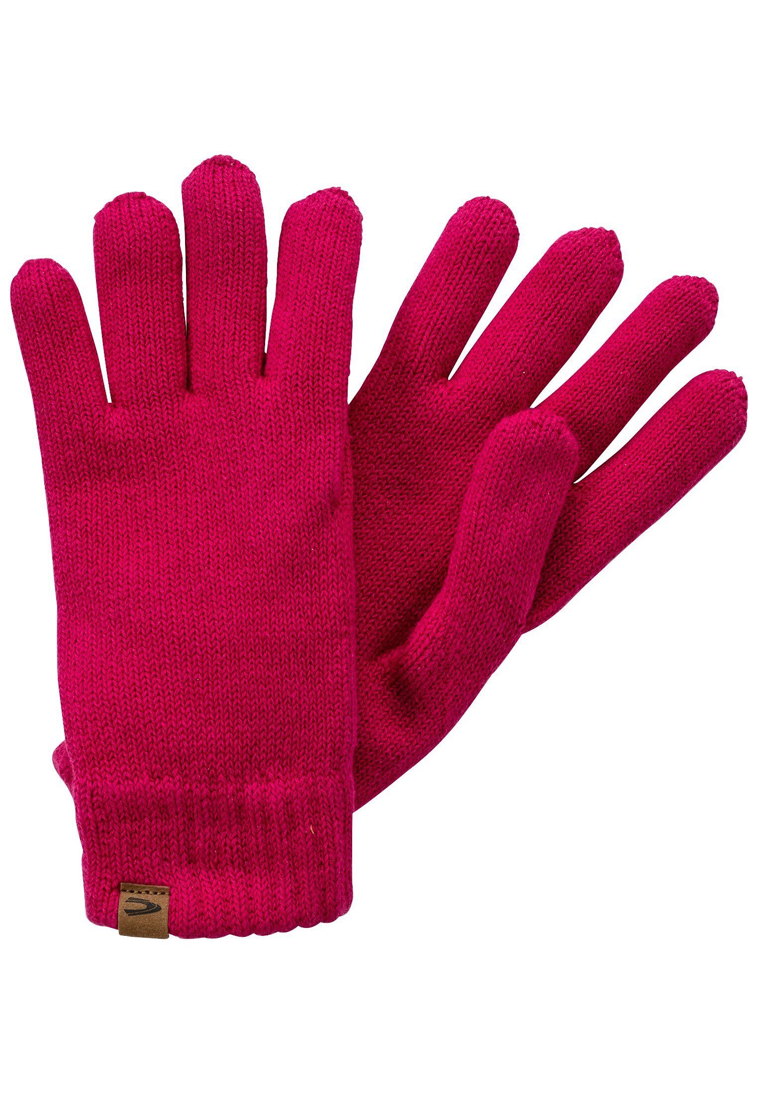 camel Strickhandschuhe active Strickhandschuhe Magenta