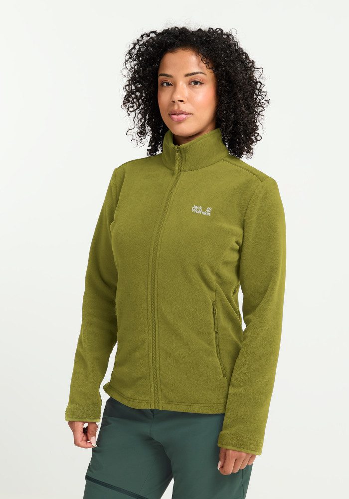 Jack Wolfskin Fleecejacke TAUNUS 200 FZ W mit 3-in-1 System-Kompatibilität, aus Polyester