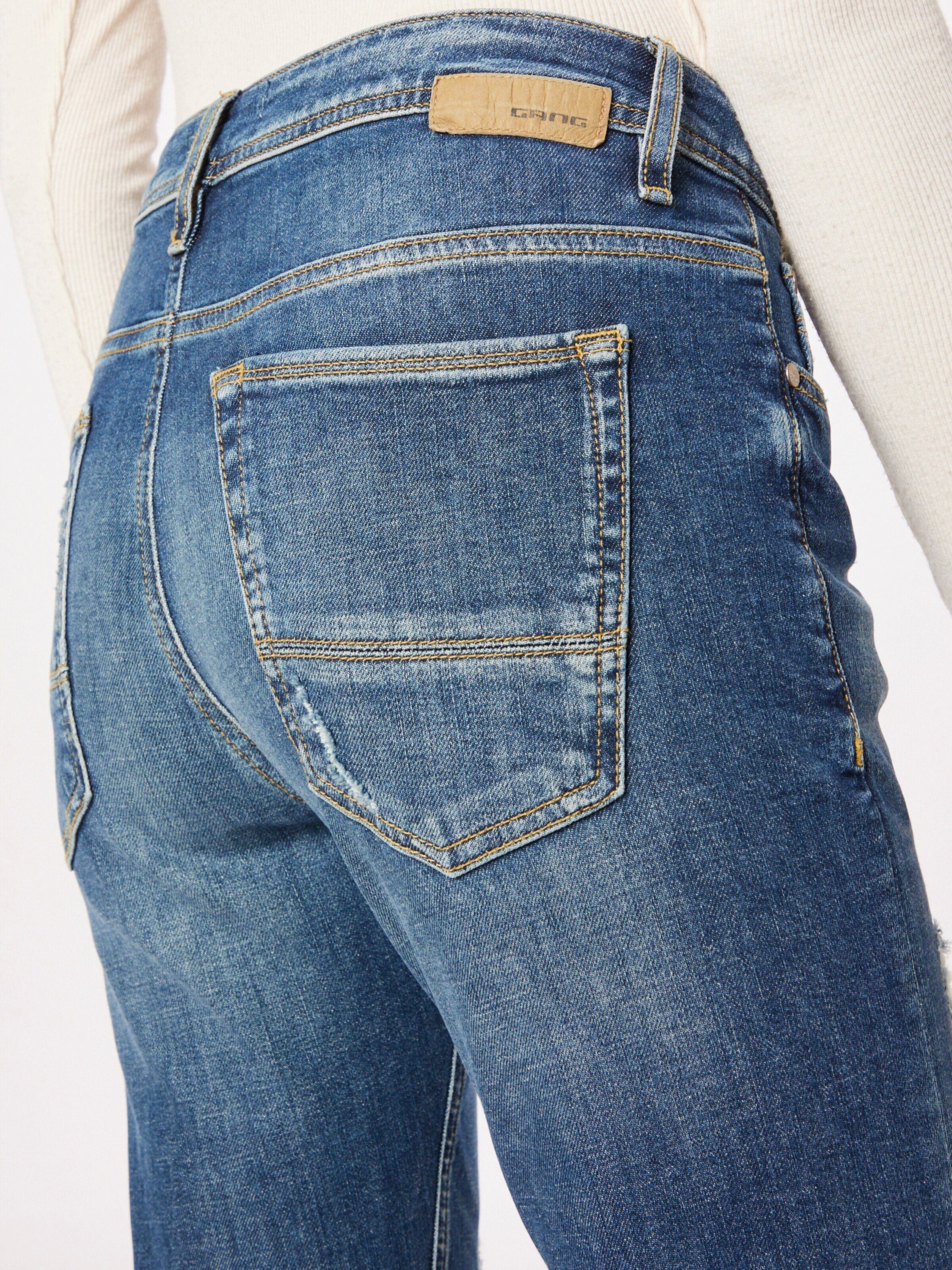 GANG Detail (1-tlg) 7/8-Jeans NICA Weiteres