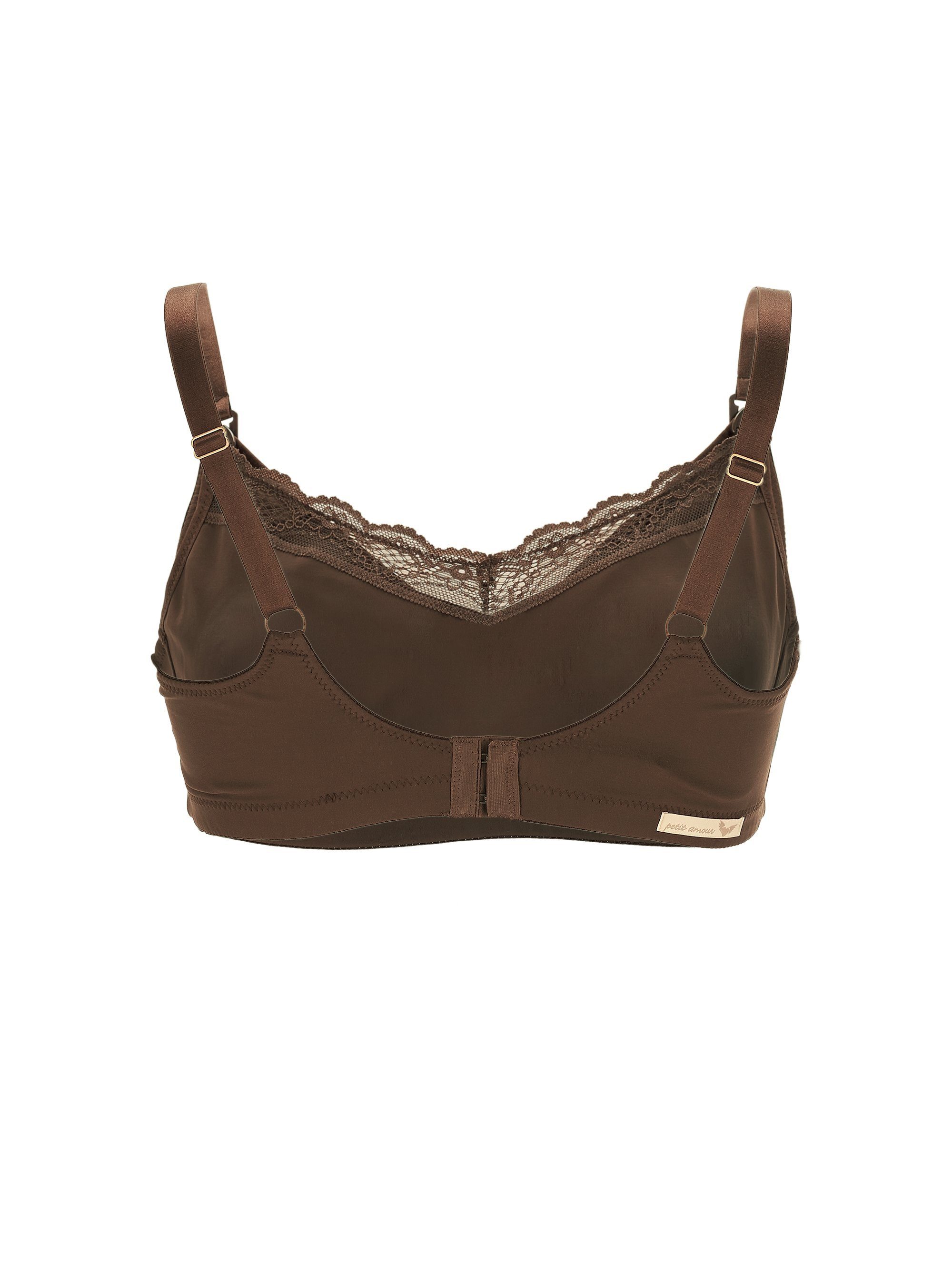 petit amour Still-BH ELLA mit nahtlosen Cups ohne Bügel C/D Körbchengröße mit Baumwolle laminiert, Körbchen nahtlos gemouldet