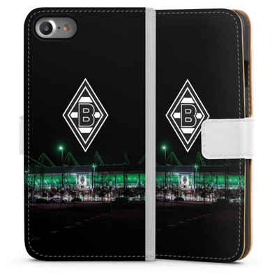 DeinDesign Handyhülle Borussia Mönchengladbach Offizielles Lizenzprodukt Stadion, Apple iPhone 7 Hülle Handy Flip Case Wallet Cover Handytasche Leder