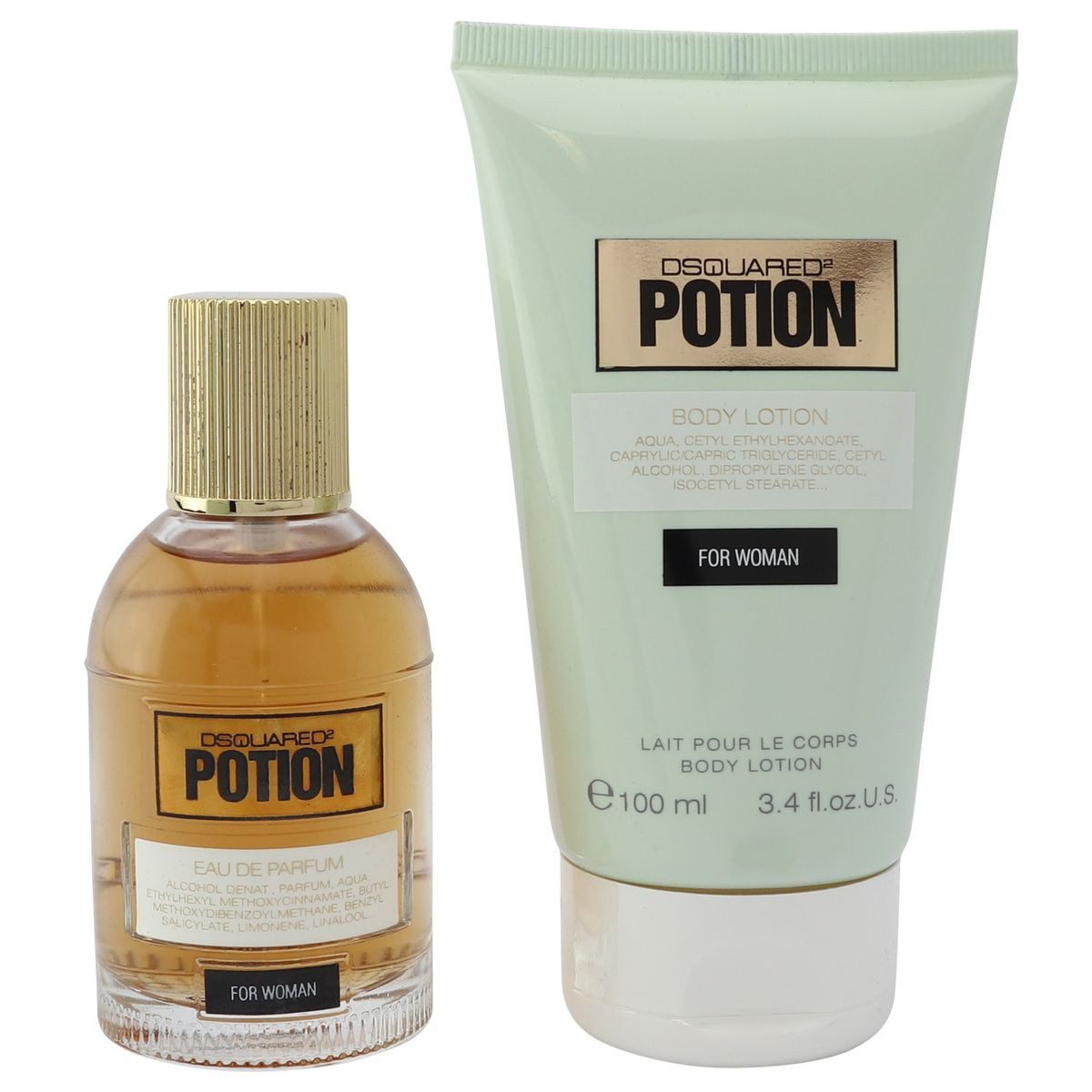 Dsquared2 Duft-Set Dsquared² Potion for Woman Eau de Parfum Spray 50 ml Bodylotion 100 ml