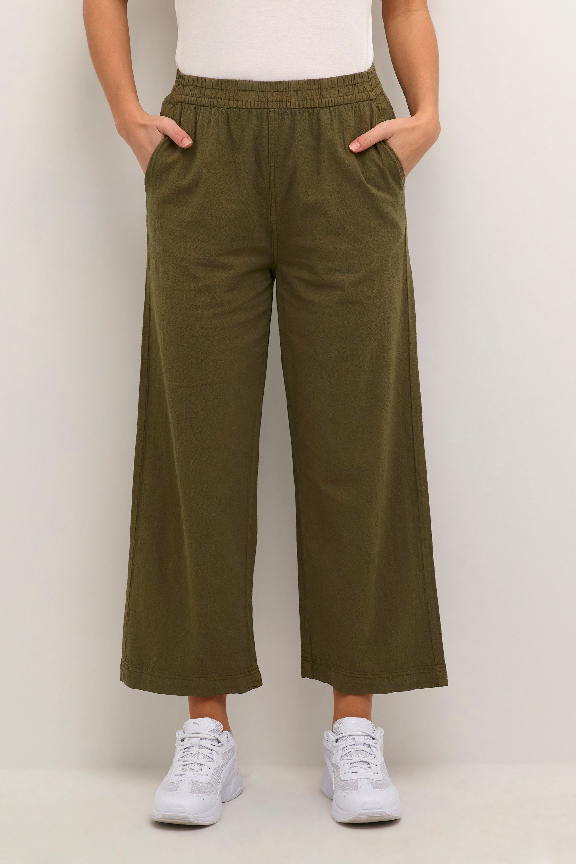 KAFFE Stoffhose Casual Hose KAnaya günstig online kaufen