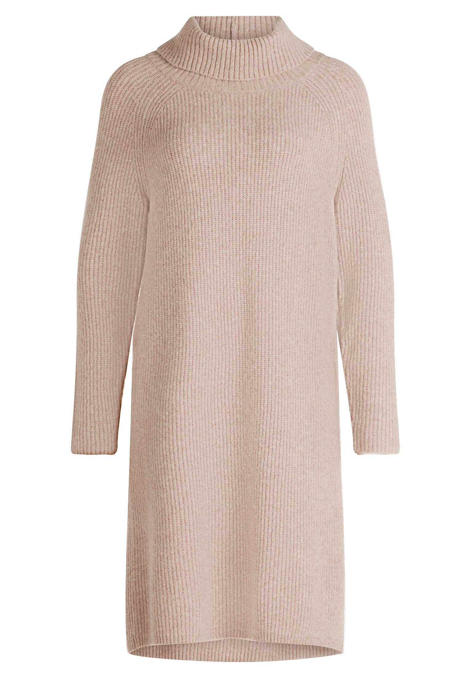 Cartoon Strickkleid Damen mit Turtle Neck