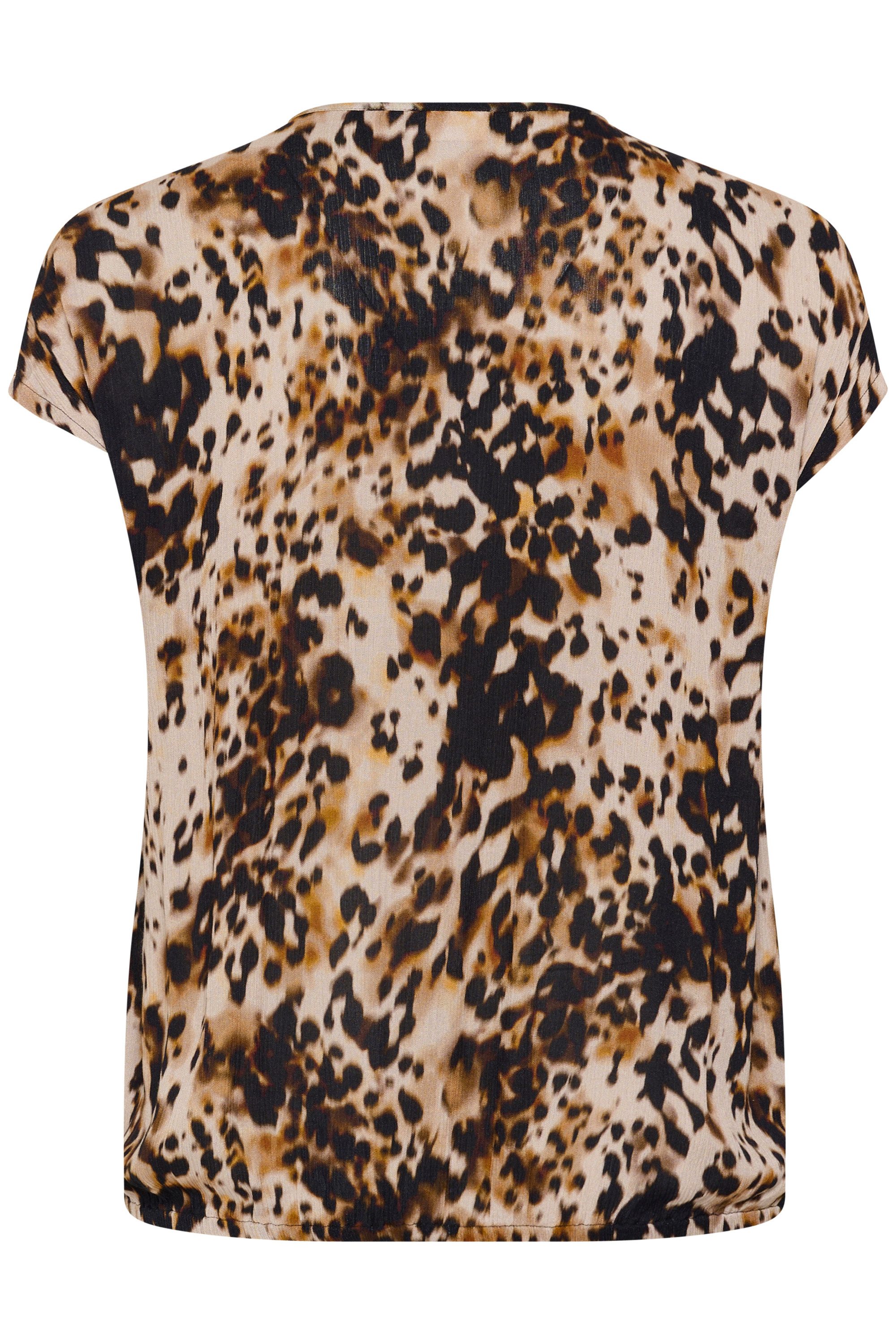 KAFFE Curve Kurzarmbluse Kurzarm-Bluse KCami Große günstig online kaufen
