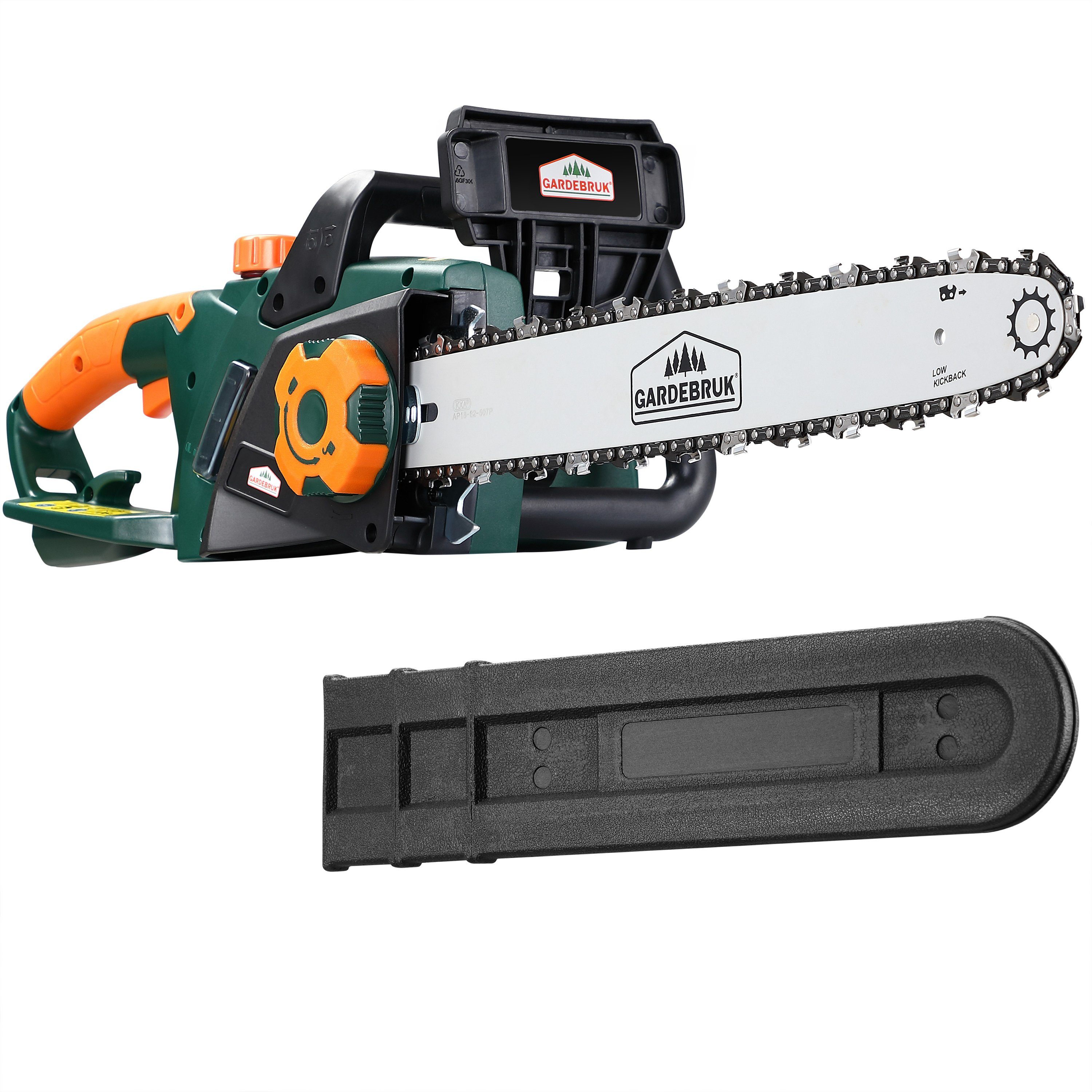 Gardebruk Elektro-Kettensäge, DBSK004 Elektrisch 2800 Watt 46cm Schwert inkl Schutzhülle Motorsäge