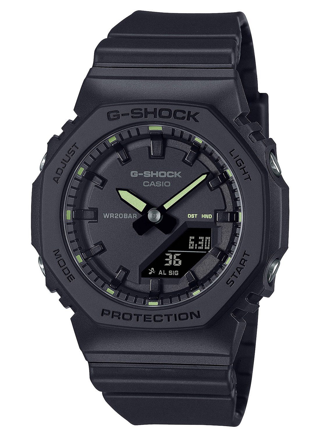 CASIO G-SHOCK Quarzuhr G-Shock Uhr Schwarz/Gelb mit Ana-Digi-Anzeige günstig online kaufen