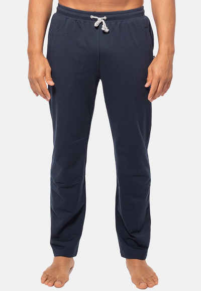 Hajo Jogginghose Klima-Komfort (1-tlg) Homewear Hose - Baumwolle - Lange Hose mit zwei Брюкиtaschen