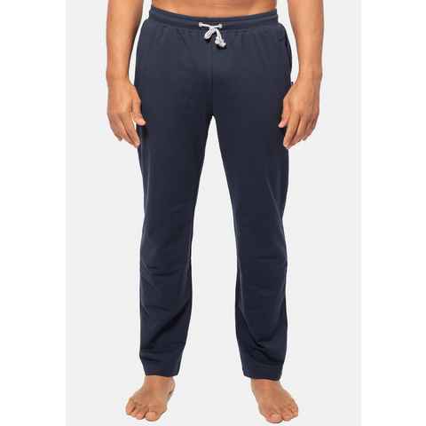 Hajo Jogginghose Klima-Komfort (1-tlg) Homewear Hose - Baumwolle - Lange Hose mit zwei Hosentaschen