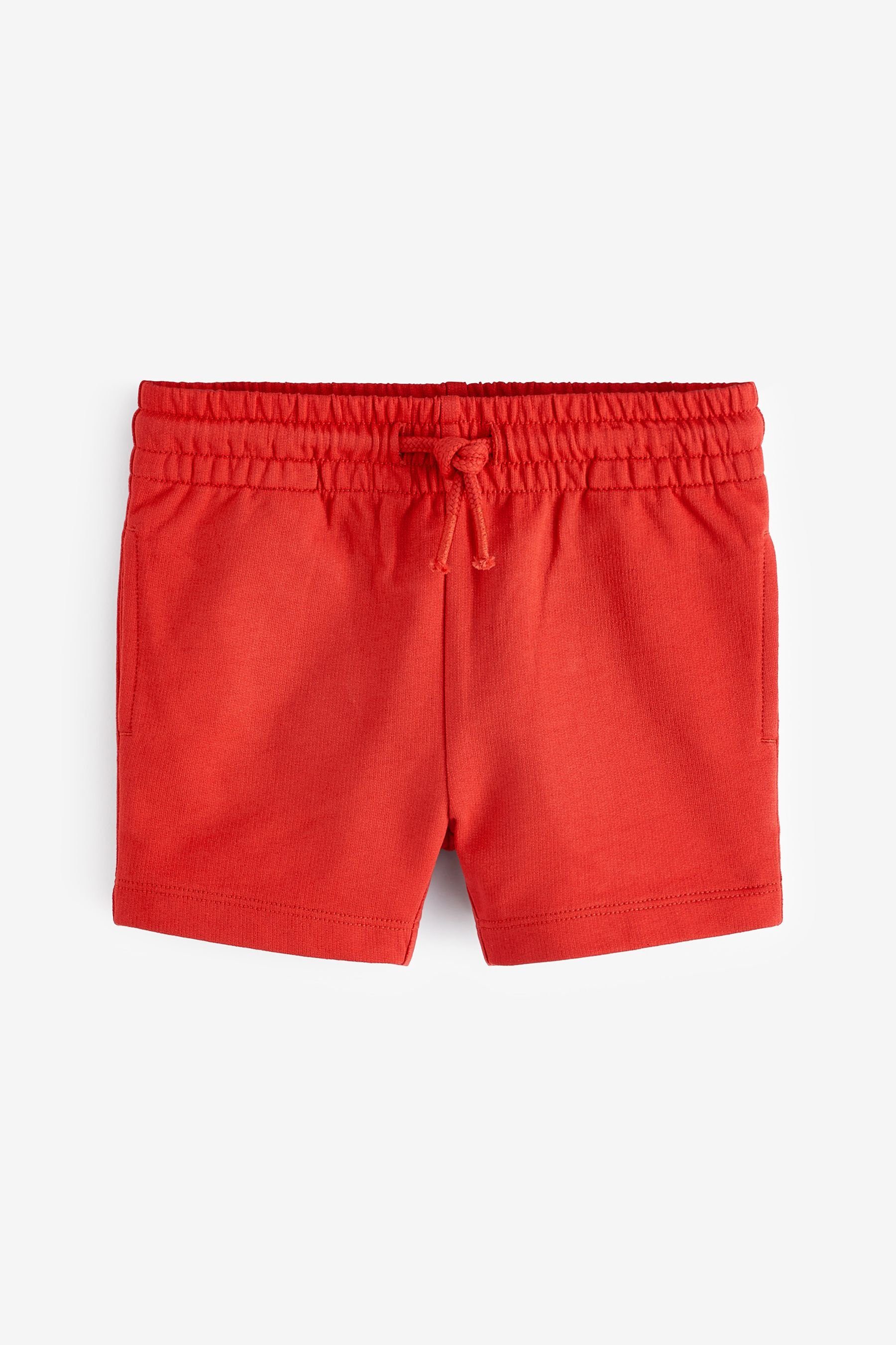 Echte Produkthandhabung Next Sweatshorts Jersey-Shorts (1-tlg) Red