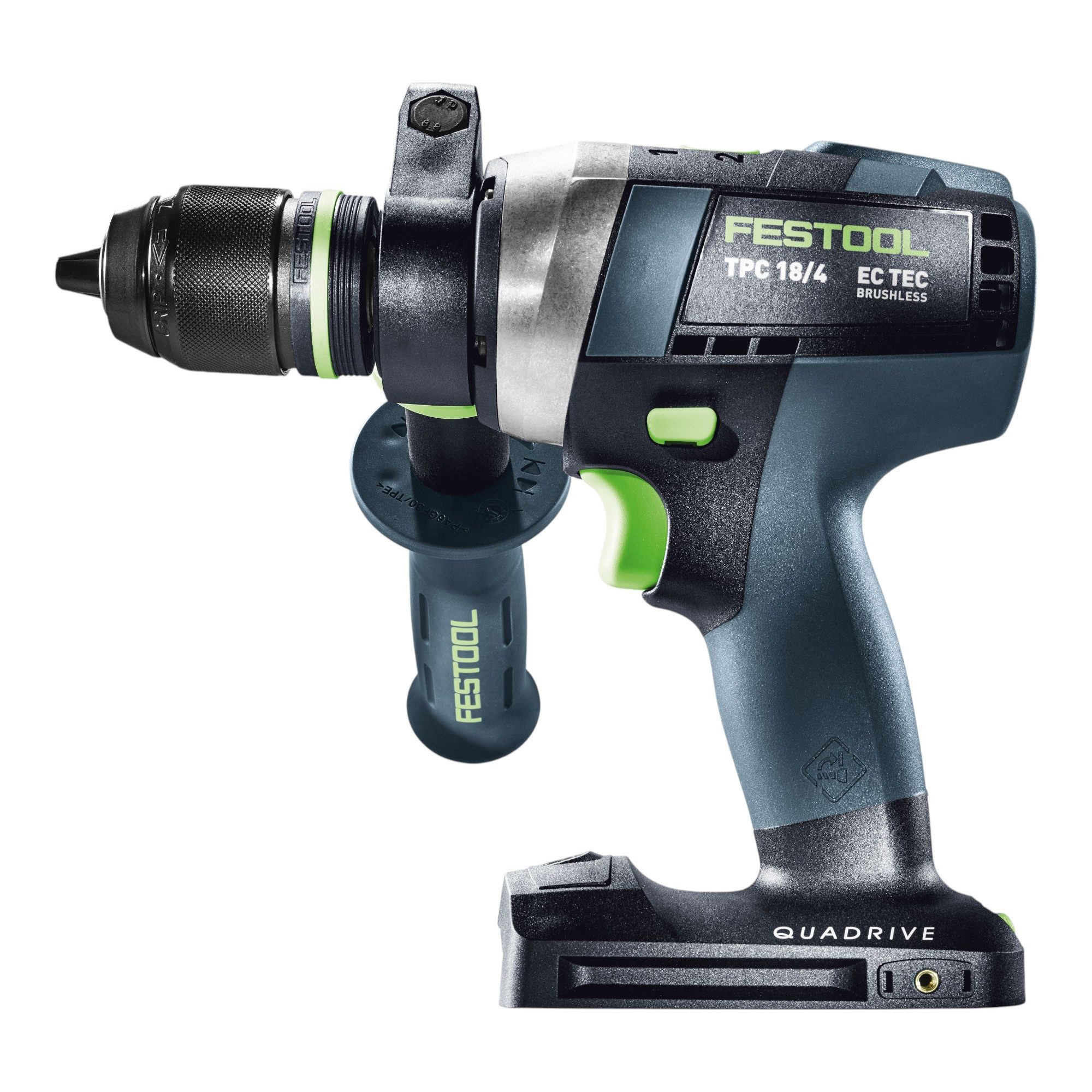 FESTOOL Akku-Schlagbohrschrauber TPC 18/4-Basic Akku Schlagbohrschrauber 18 V 75 Nm Brushless + 1x