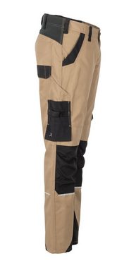 Planam Arbeitshose Damen Bundhose Norit sand/schwarz Größe 44 (1-tlg)