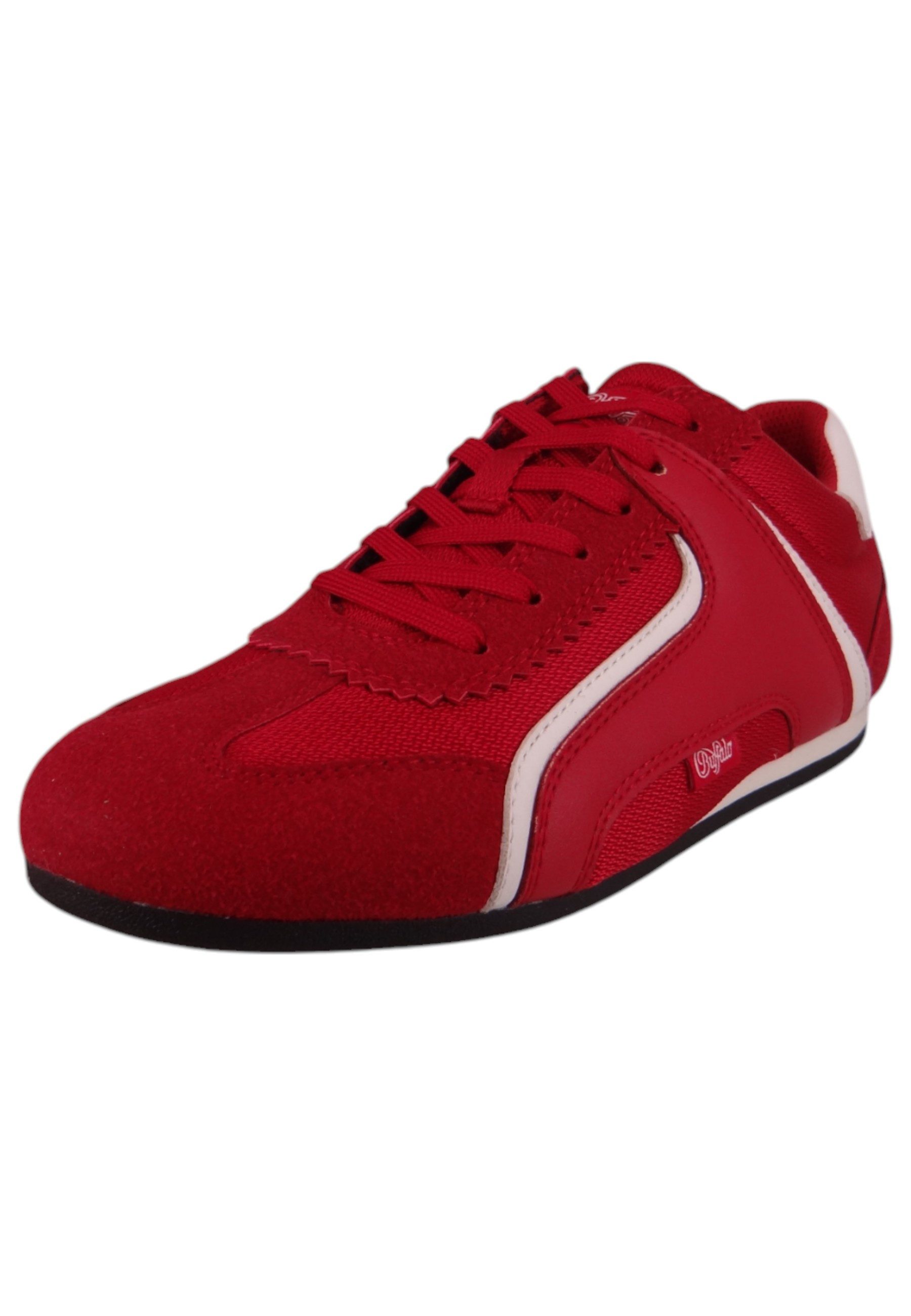 Buffalo 1636447 Varsity Low Top Red White Sneaker