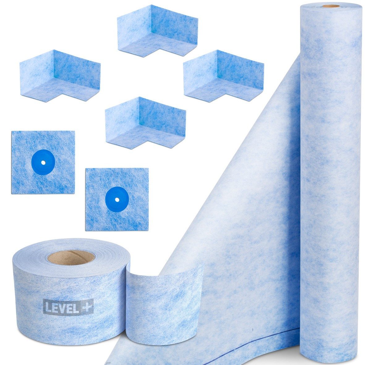 Level+ Fugendichtband Bandset Dusche Balkon Dichtband Dichtbahn Duschelemen günstig online kaufen