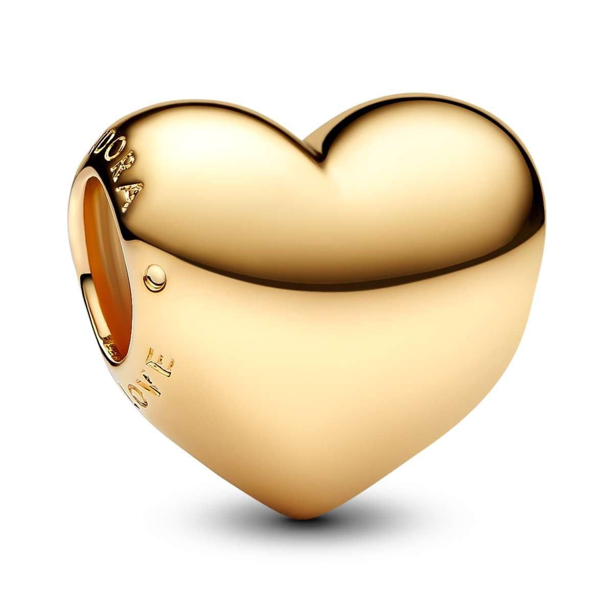 Pandora Bead 763439C00, Be Love Herz Medium Goldfarben