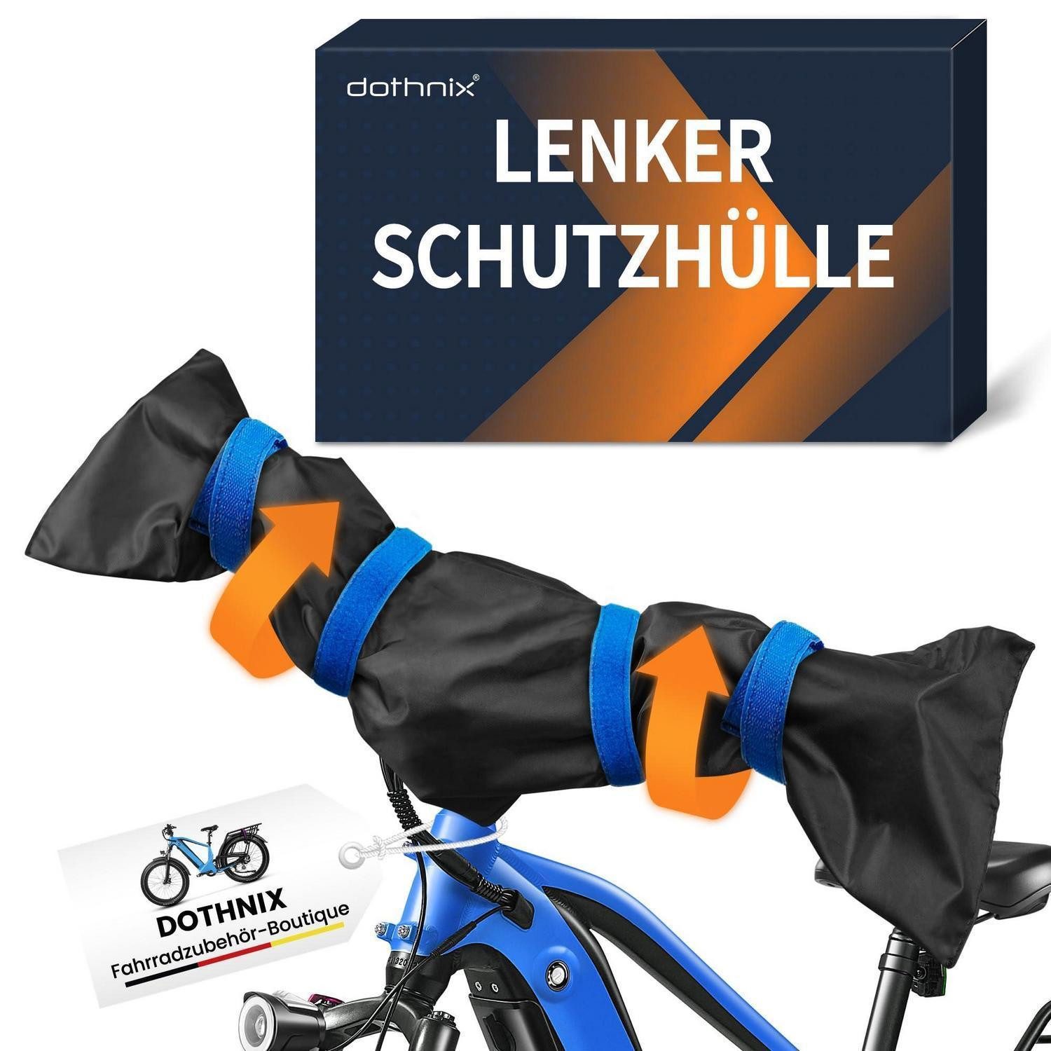 LuxusKollektion Lenker-Schutzhülle Lenkerschutz 2er Pack Fahrrad Ebike Transportschutz