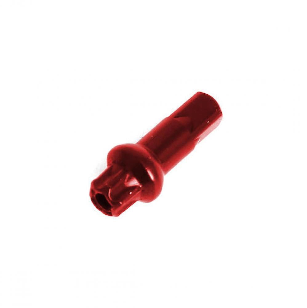 DT Swiss Laufrad DT Swiss Alu-Nippel Squorx Pro Head 15 mm Rot - montagefreundlicher Le