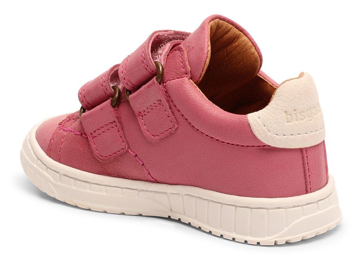 Bisgaard bisgaard julian s Sneaker mit pink-uni Klettverschluss