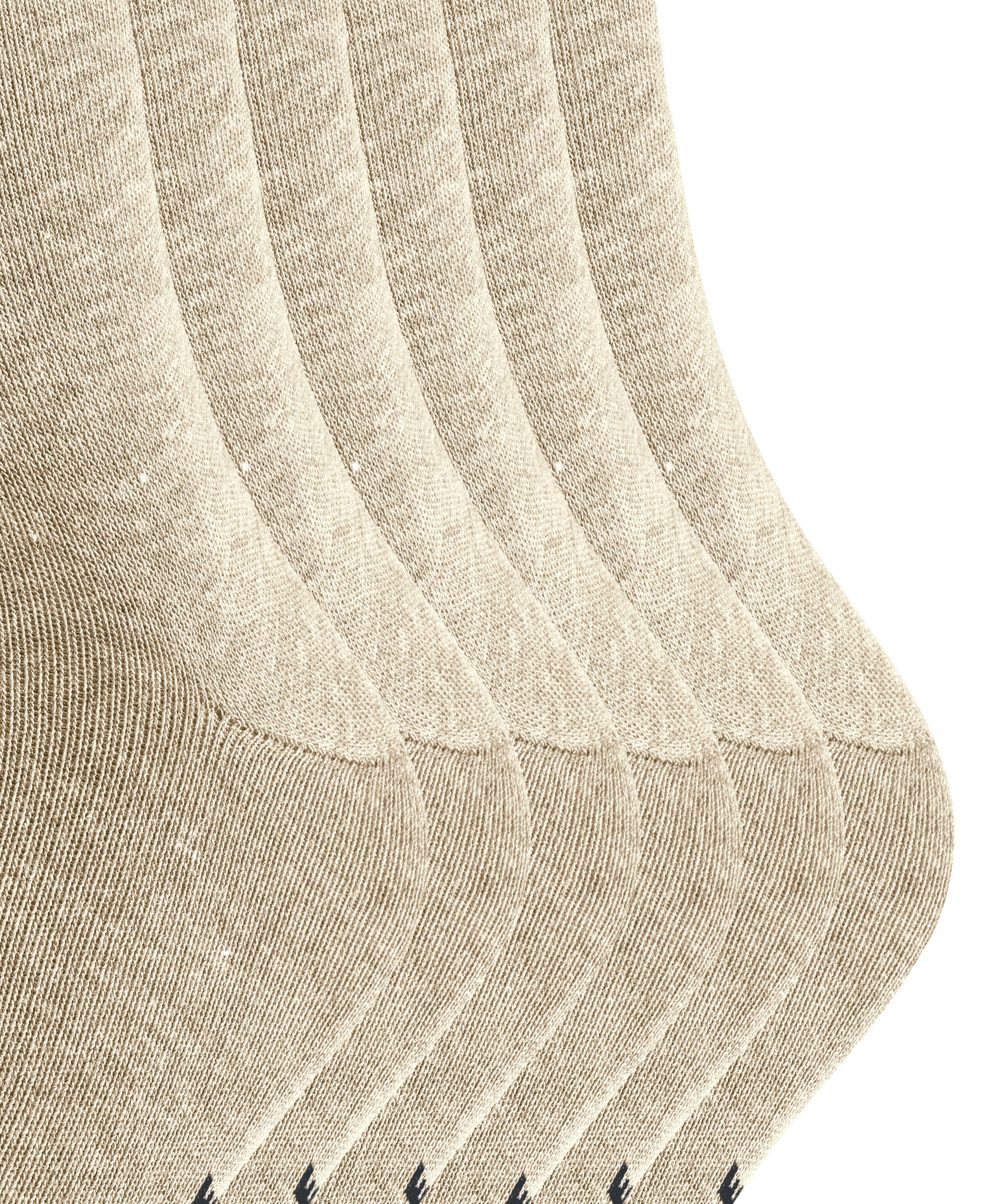 6-Pack mel. Happy Socken FALKE (4650) sand (6-Paar)