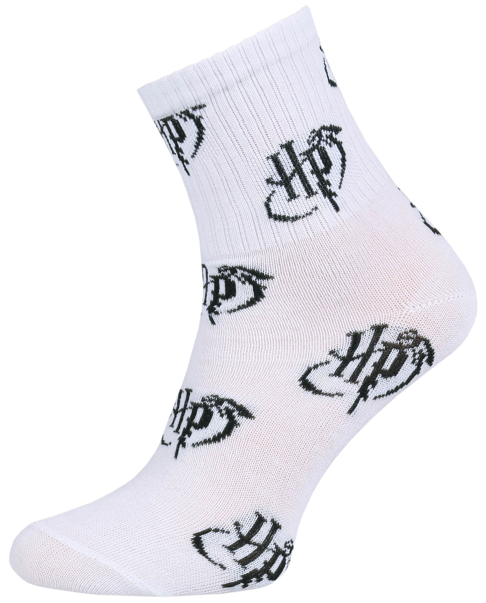 Sarcia.eu Haussocken Weiße Socken mit sich wiederholenden Initialen Harry Potter