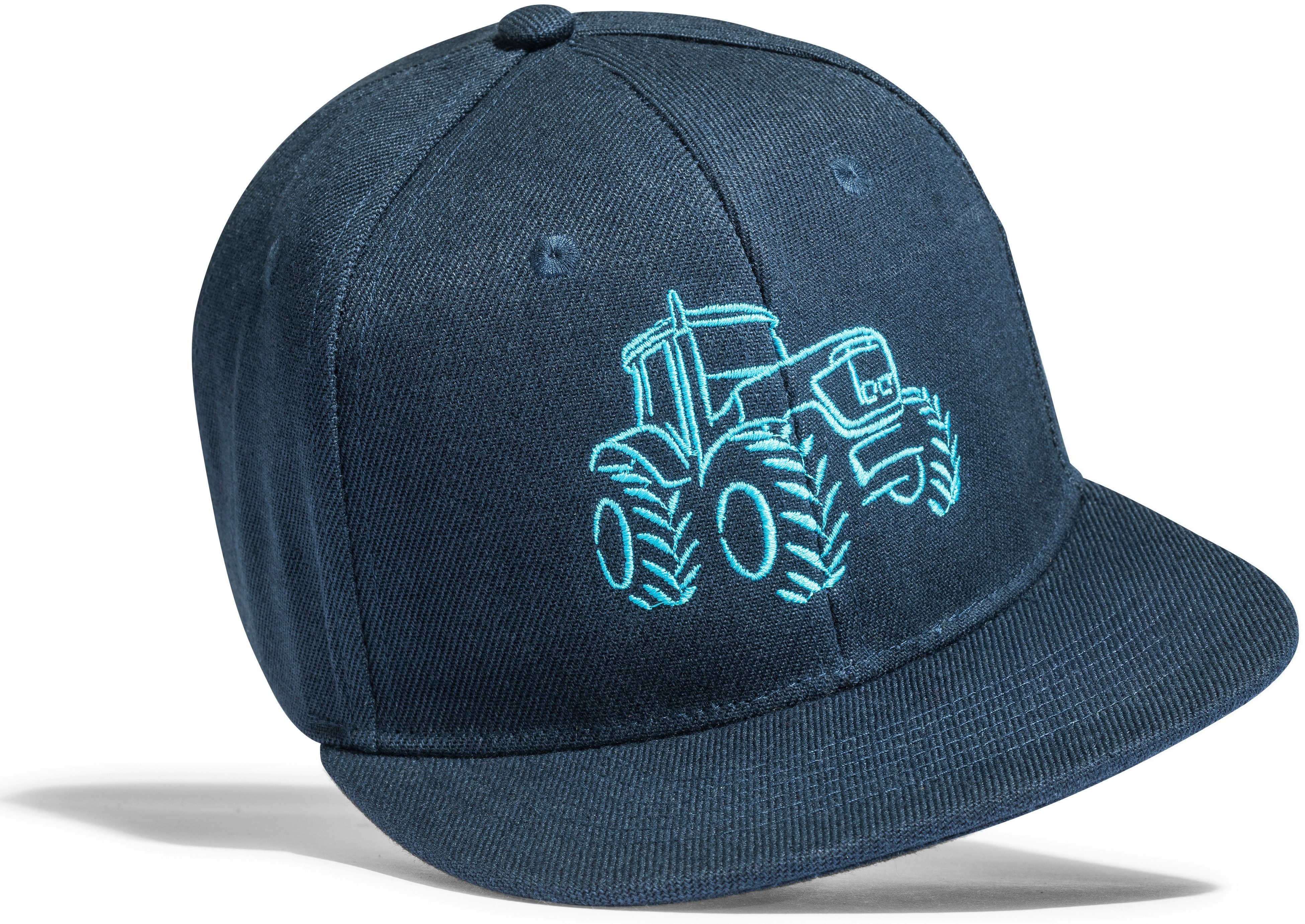 Baddery Snapback Cap Kinder Cap "Traktor" für Jungs und Mädchen, Stick, One Size Einheitsgröße, Snapback-Verschluss