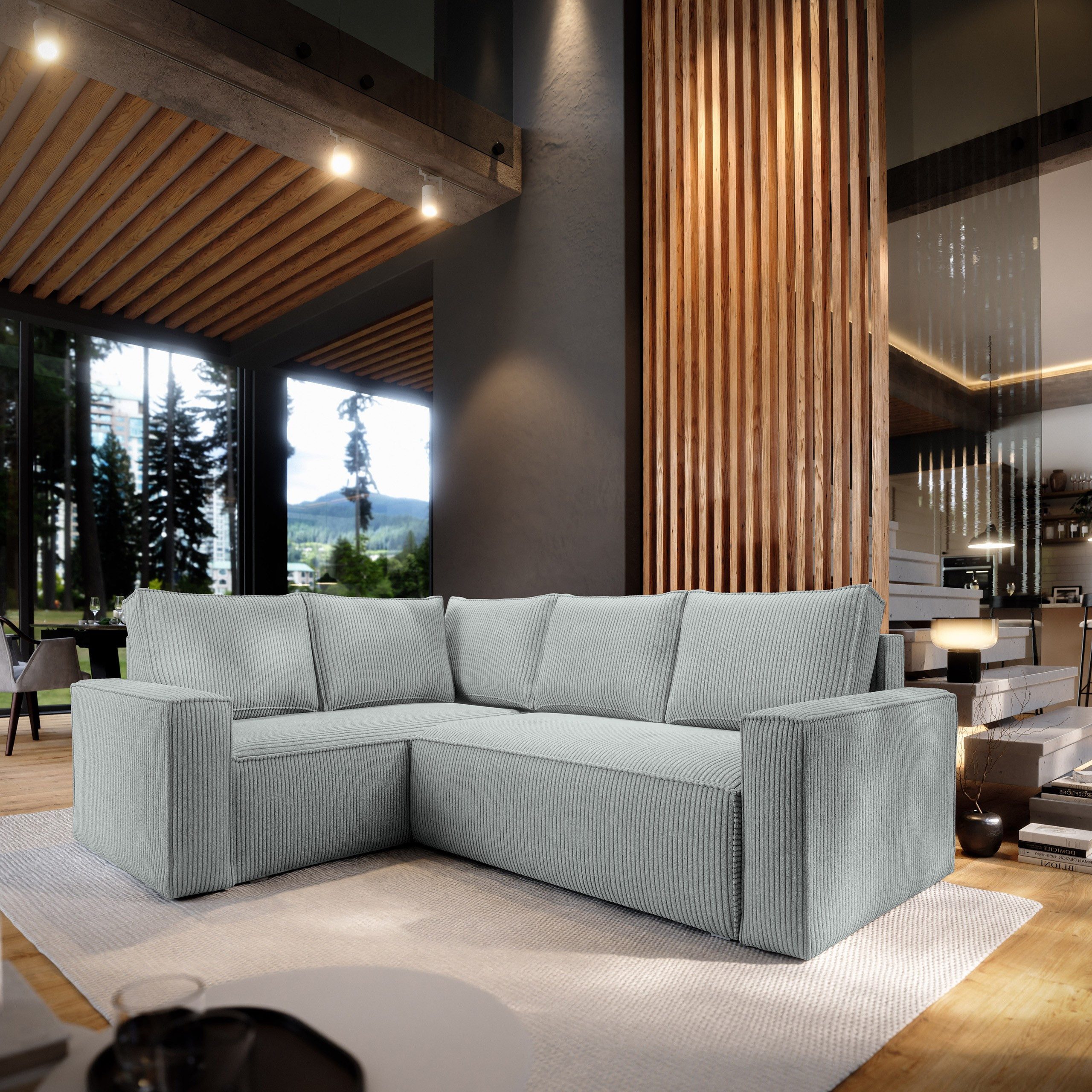 Masseno Ecksofa ESTANO mit Schlaffunktion L-Form, günstig online kaufen
