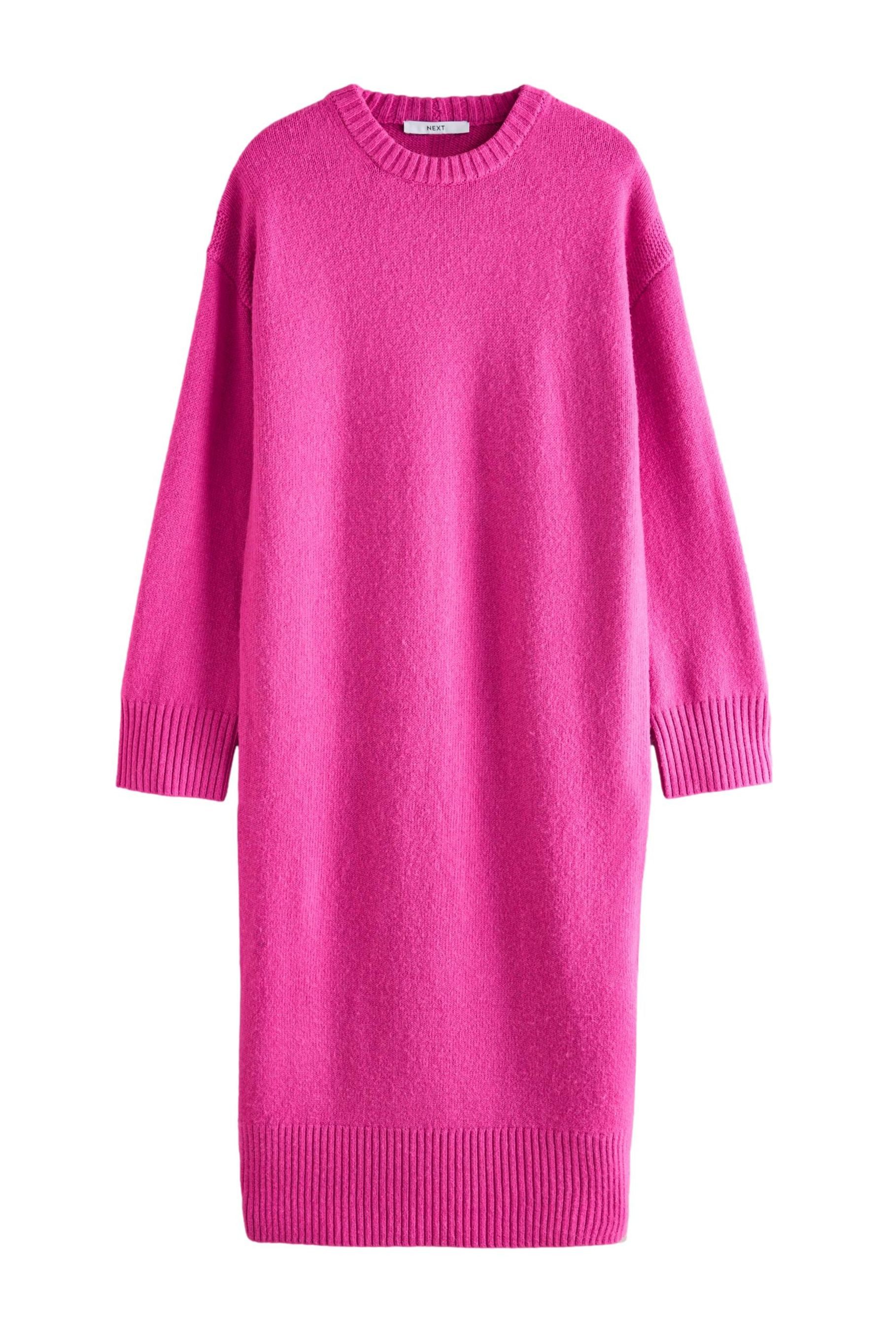 Next Midikleid Weiches Midi-Strickkleid, Relaxed Fit günstig online kaufen