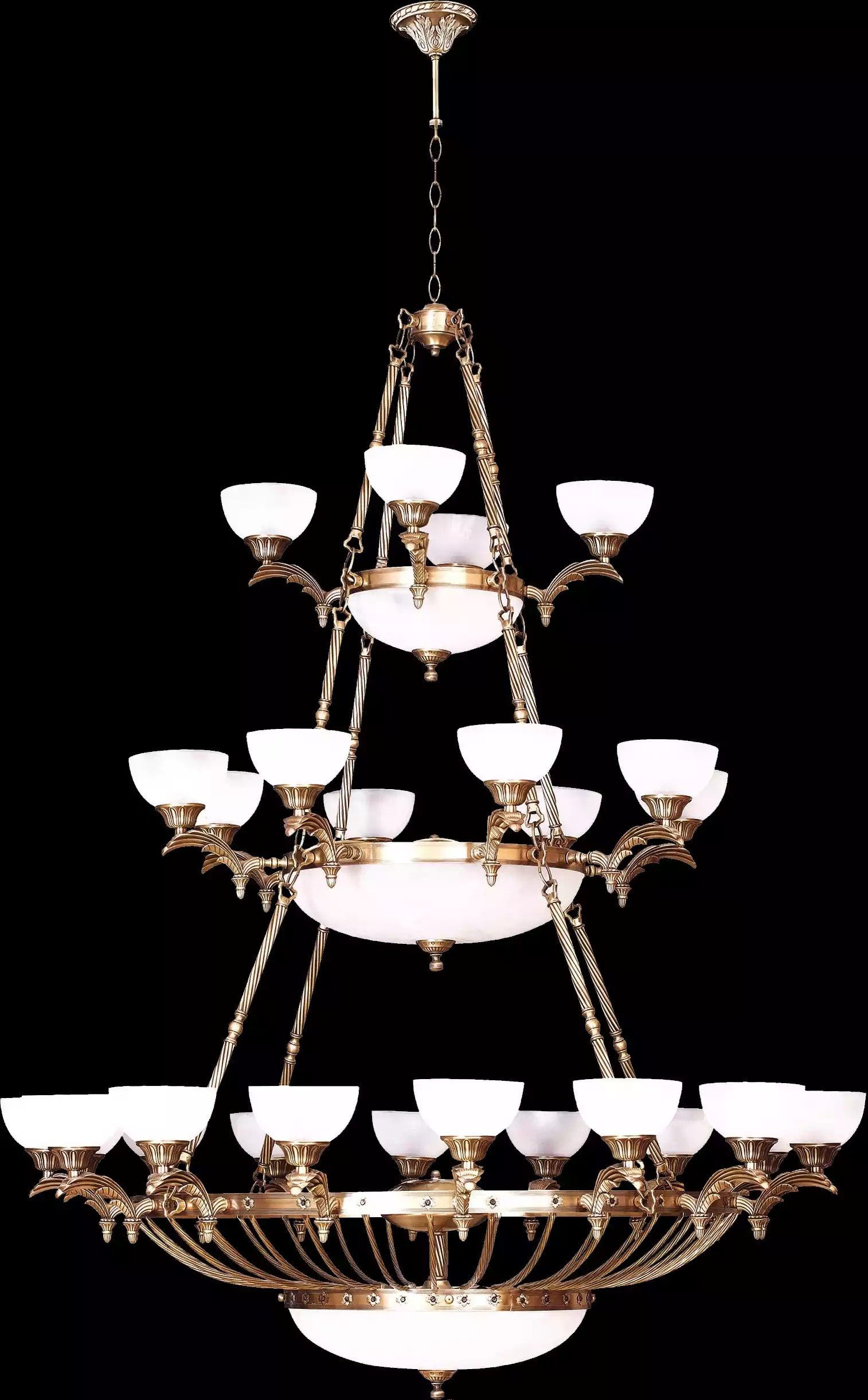 JVmoebel Hängeleuchte Kristalllampe mit elegantem Design und schimmerndem Licht, Leuchtmittel wechselbar, Made in Europa