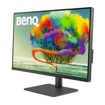 BenQ 81.3cm PD3205U 16:9 DP/HDMI/USB lift/piv. spk. UHD retail TFT-Monitor (3840 x 2160 px, 4K Ultra HD, 5 ms Reaktionszeit, 60 Hz, IPS, Lautsprecher, HDCP, HDR, Pivot, Höhenverstellbar)