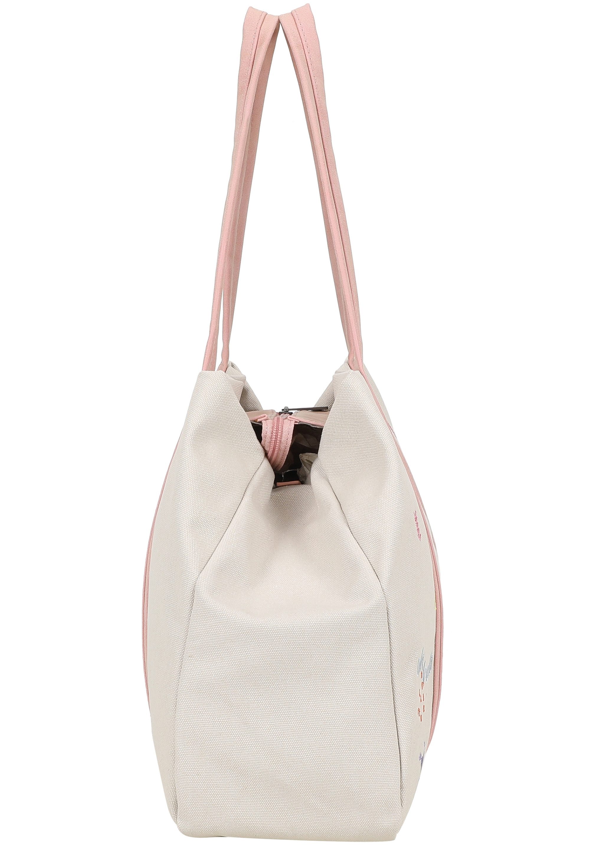 Fritzi aus Preußen Henkeltasche Simply Shopper Limited Embro Fun, mit tollen Stickdetails