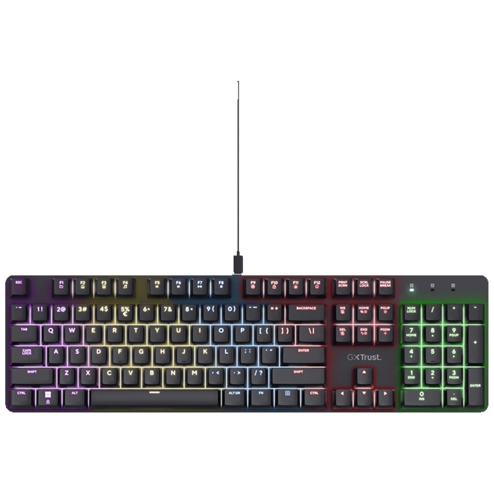 Trust GXT 871 Zora PC-Tastatur (Anti-Ghosting-Funktion)
