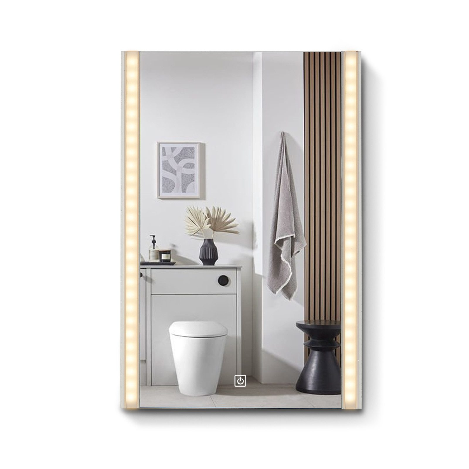 Ofcasa Badspiegel LED Badezimmerspiegel, Rechteckiger Wandspiegel günstig online kaufen