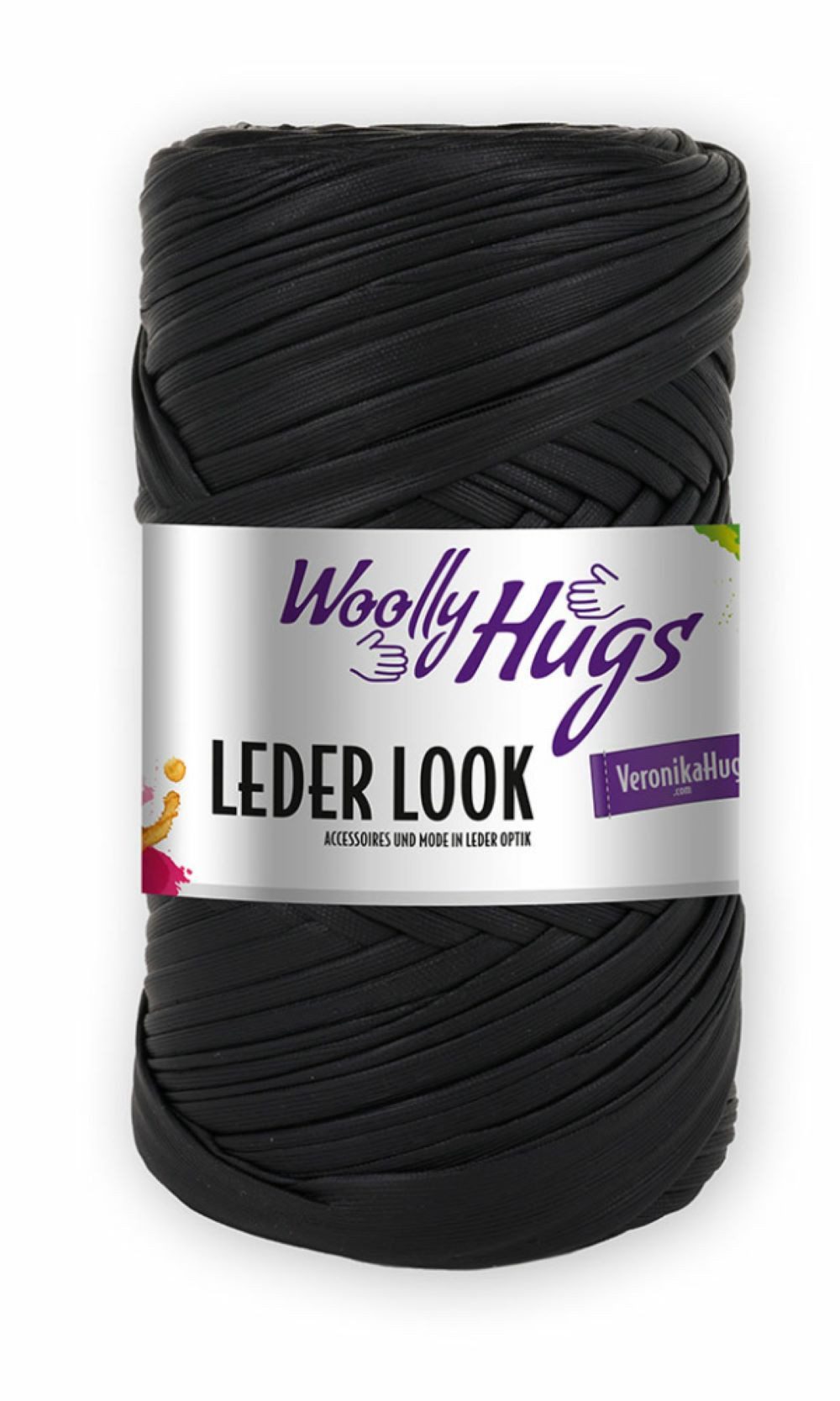 Woolly Hugs NEU!!! 200g Woolly Hugs "Leder Look" Effektgarn, 80,00 m, Lederoptik