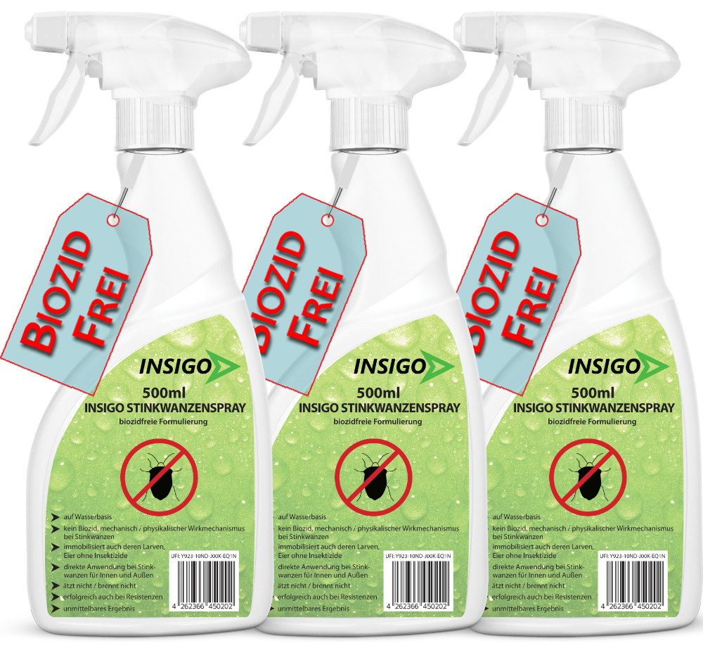 Insektenspray Stinkwanzenspray, Wanzen