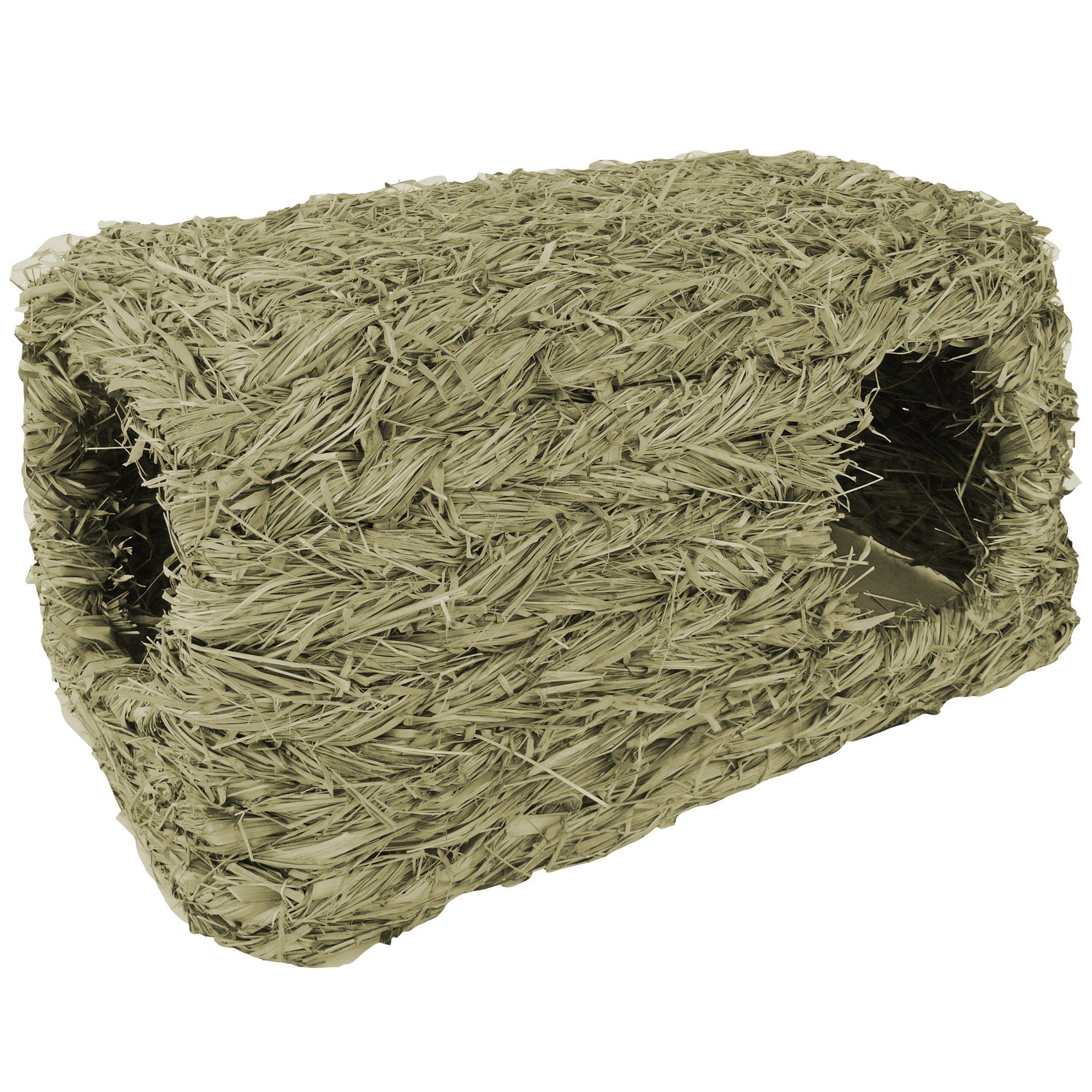ELMATO Nagerhaus Elmato 10446 XXL Grashaus für Kleintiere – 45x25x23 cm