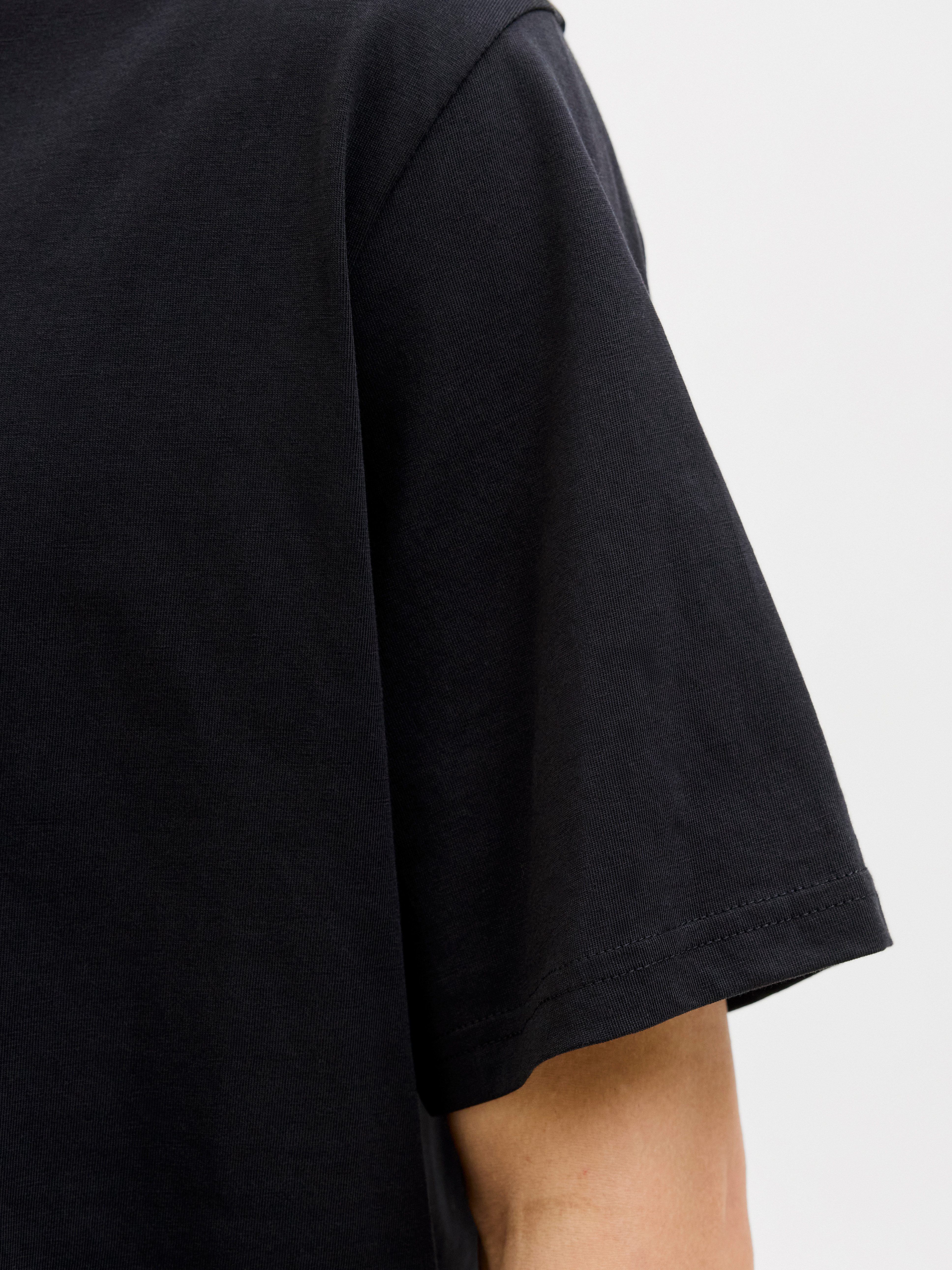 Jack & Jones T-Shirt JJESOHO TEE SS CREW NECK NOOS Baumwolle, relaxed fit
