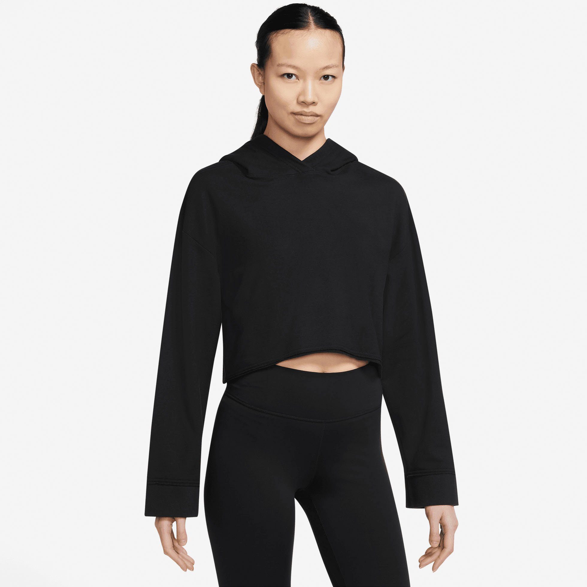 Nike Sweatshirt Yoga Luxe Women's Cropped Fleece Hoodie