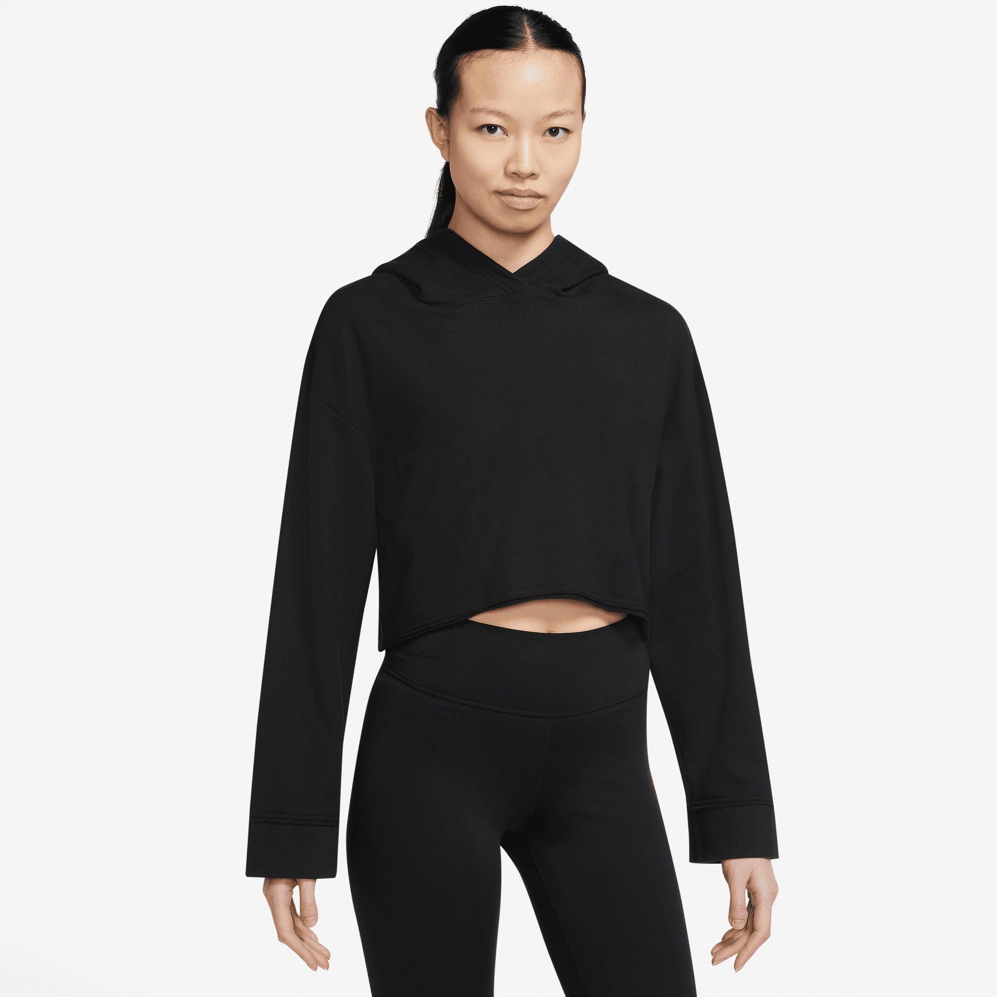 Sweatshirt Yoga Luxe Women's Cropped Fleece Hoodie